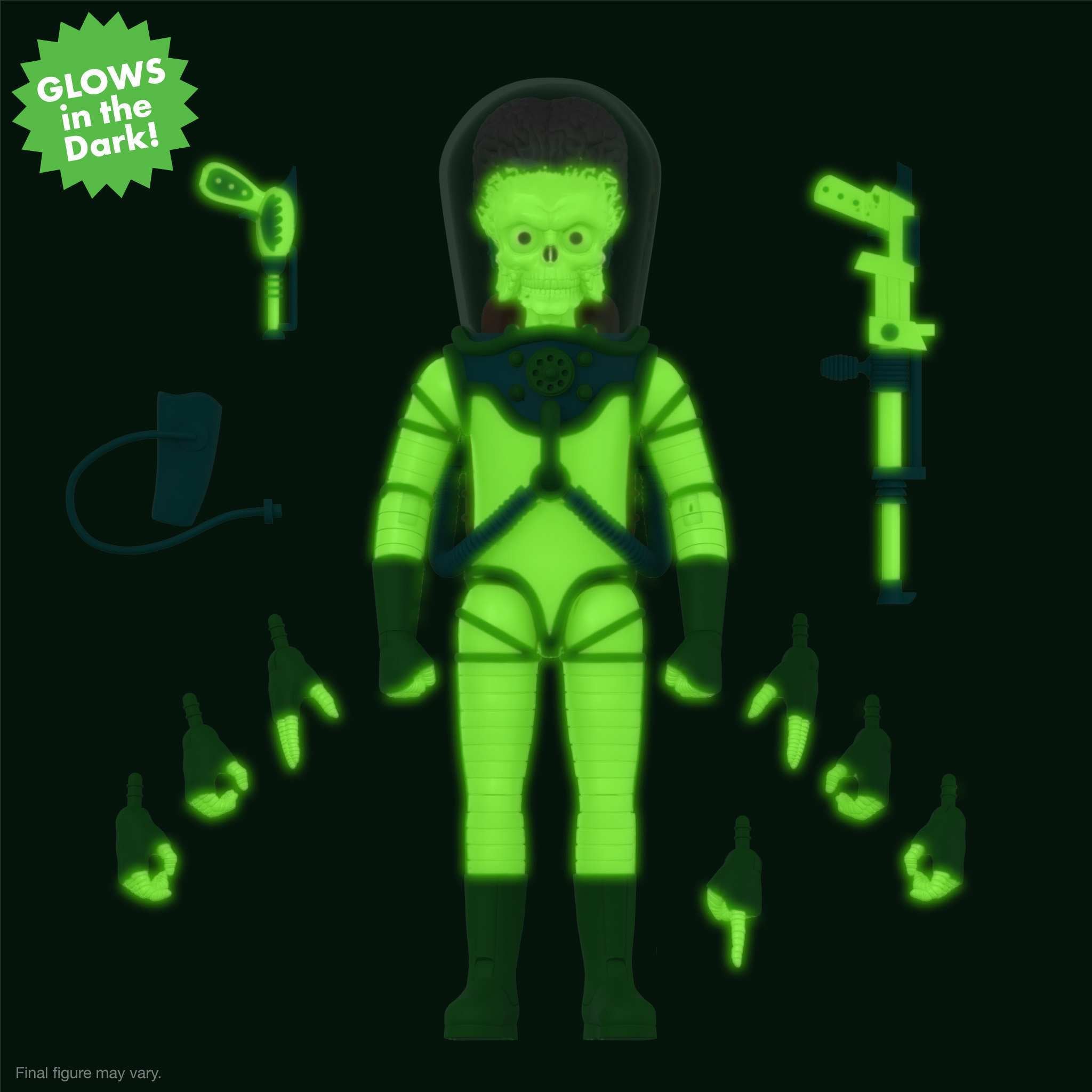 Mars Attacks ULTIMATES! Wave 02 - Martian (Invasion Begins, Glow)