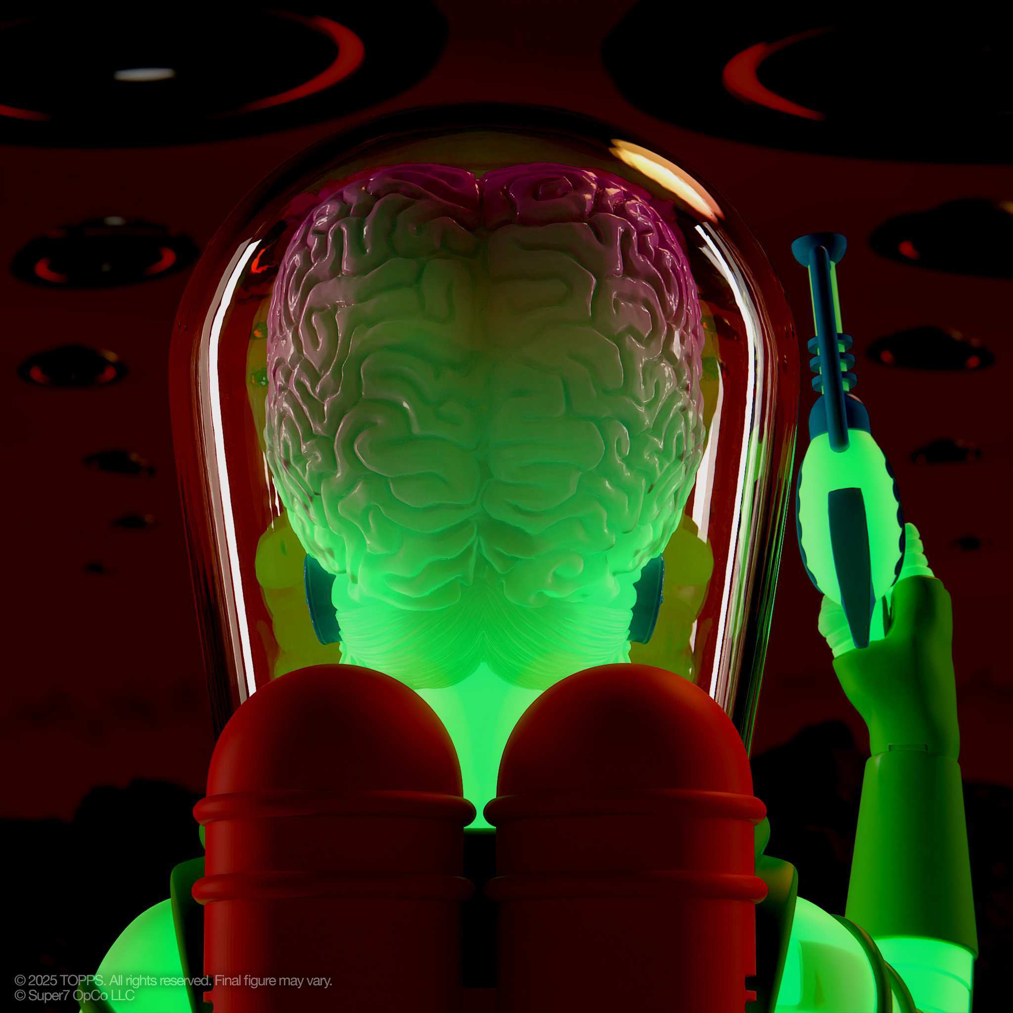 Mars Attacks ULTIMATES! Wave 02 - Martian (Invasion Begins, Glow)