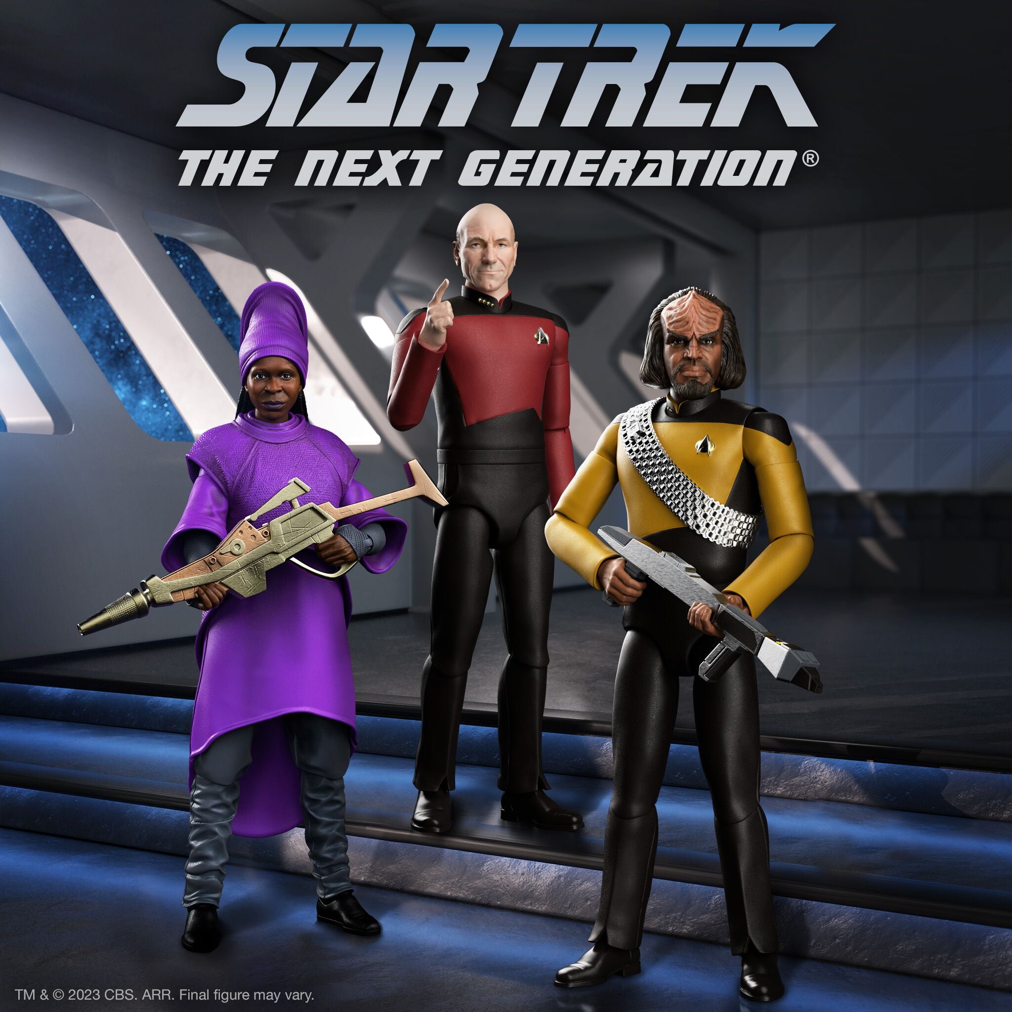 Star Trek: The Next Generation ULTIMATES! Wave 2 Set of 3