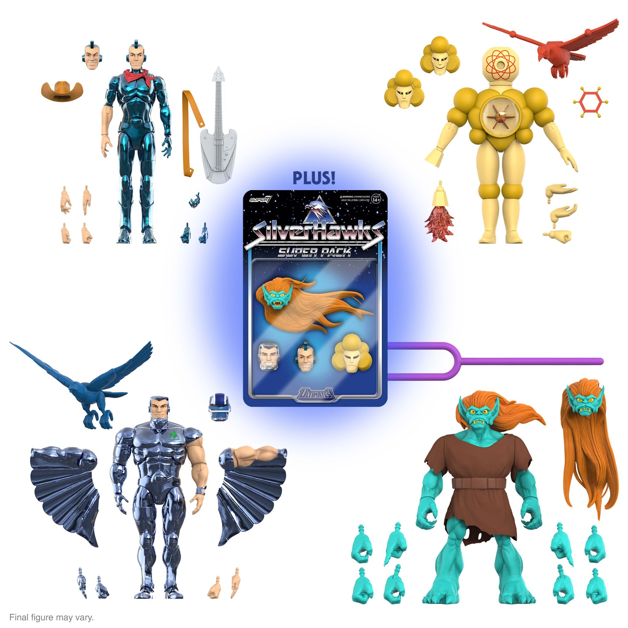SilverHawks ULTIMATES! Wave 06 - Super Pack