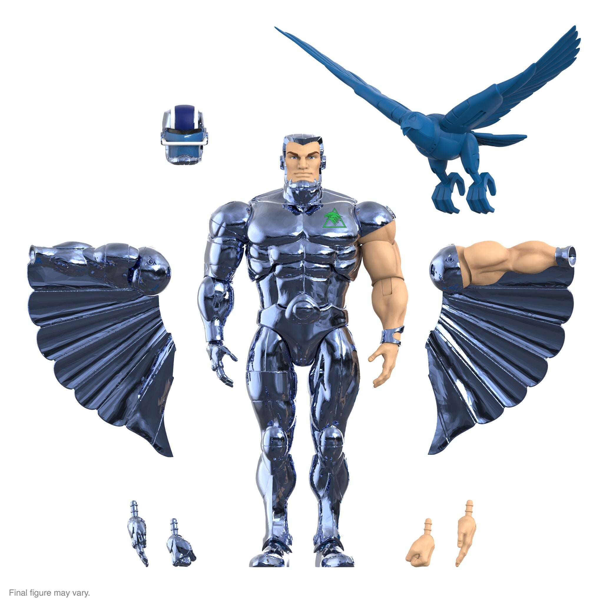 SilverHawks ULTIMATES! Wave 06 - Bluegrass (VAC Metal - Toy Version), Steelwill (VAC Metal - Toy Version), Mo-Lec-U-Lar (Toy Version), & Windhammer (Toy Version)