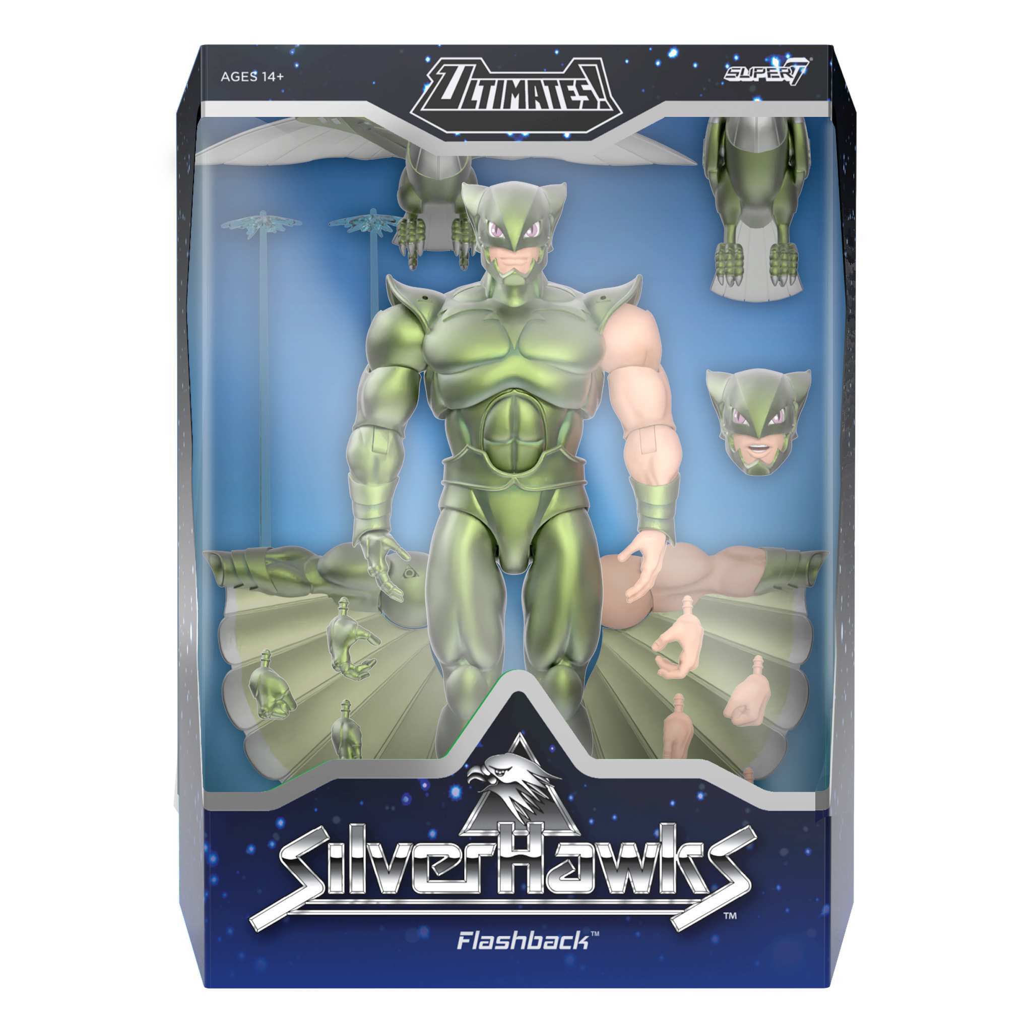 SilverHawks ULTIMATES! Wave 07 - Flashback (Toon)