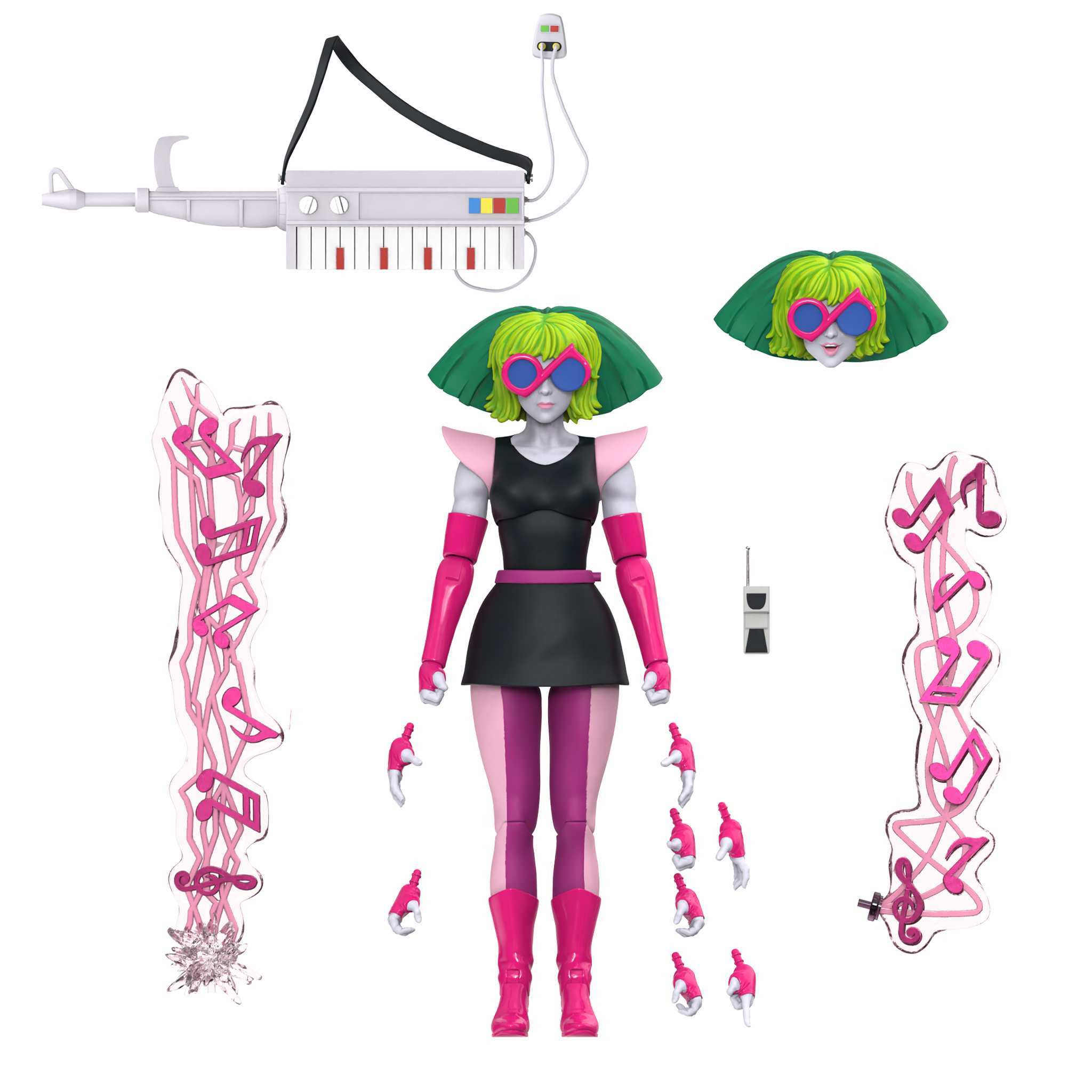 SilverHawks ULTIMATES! Wave 07 - Flashback, Hardware, Melodia & Condor (Toon)