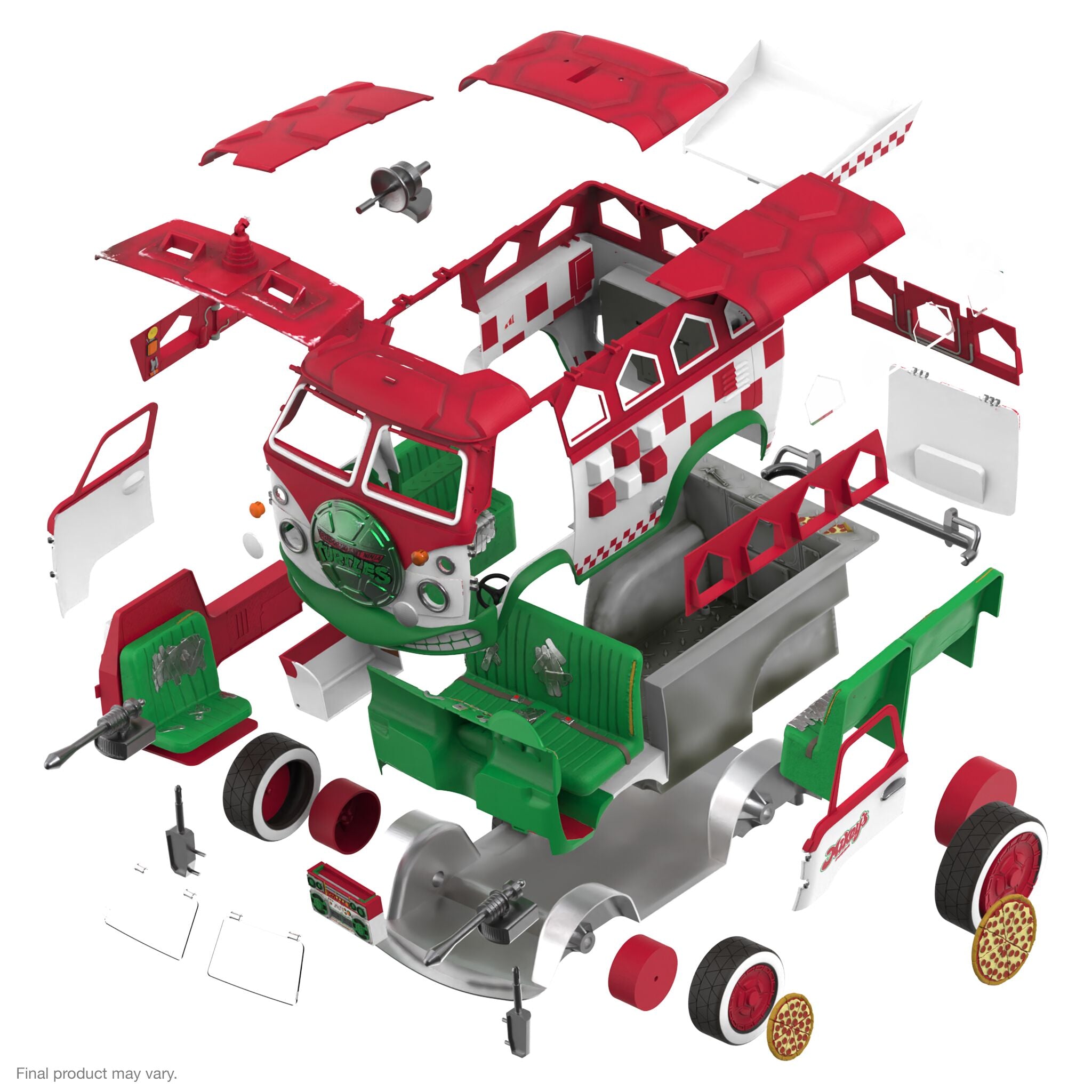 Teenage Mutant Ninja Turtles ULTIMATES! Vehicle - Pizza Party Wagon