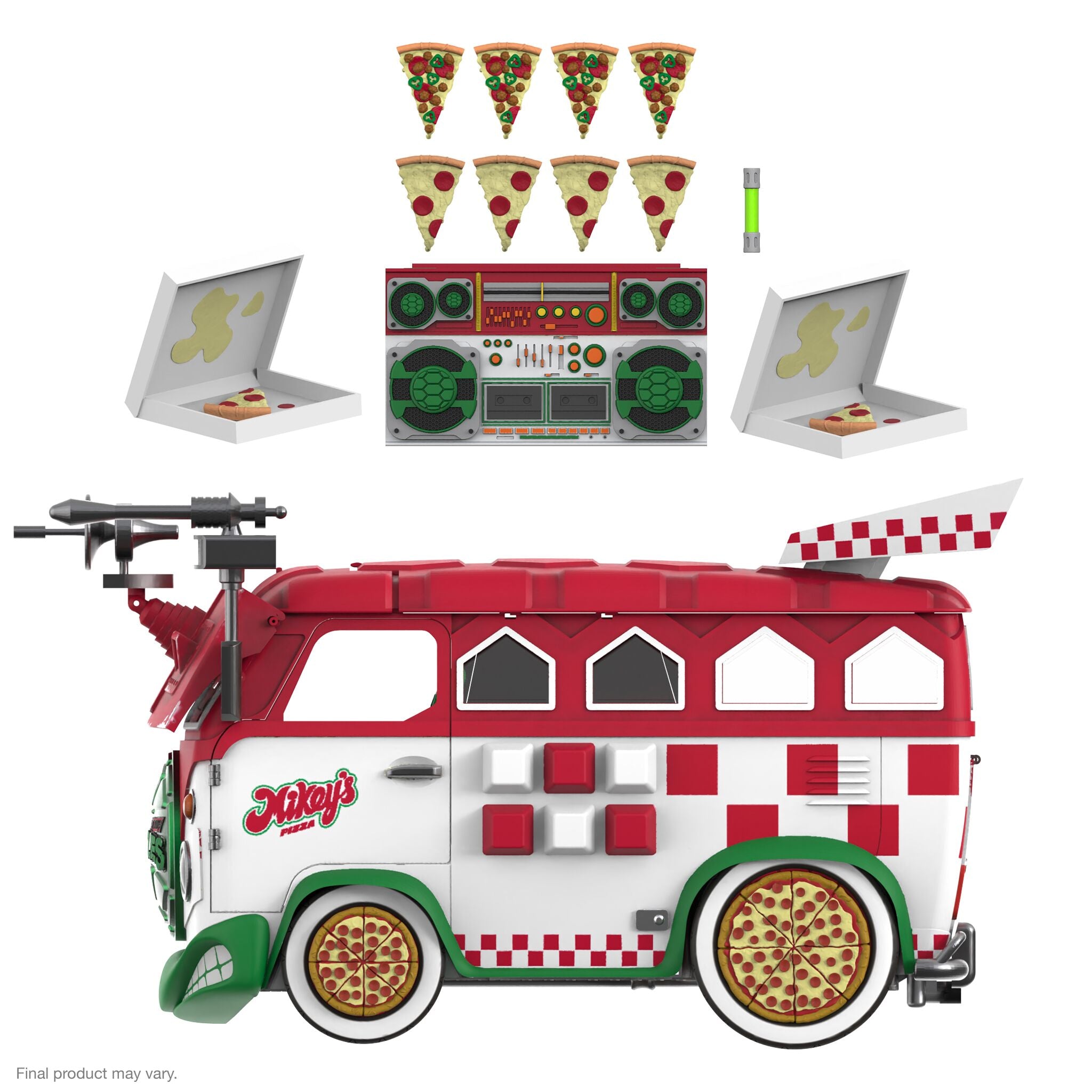 Teenage Mutant Ninja Turtles ULTIMATES! Vehicle - Pizza Party Wagon