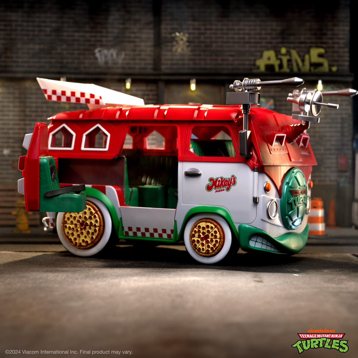 Teenage Mutant Ninja Turtles ULTIMATES Vehicle Pizza Party Wagon teenage-mutant-ninja-turtles-ultimates-vehicle-pizza-party-wagon