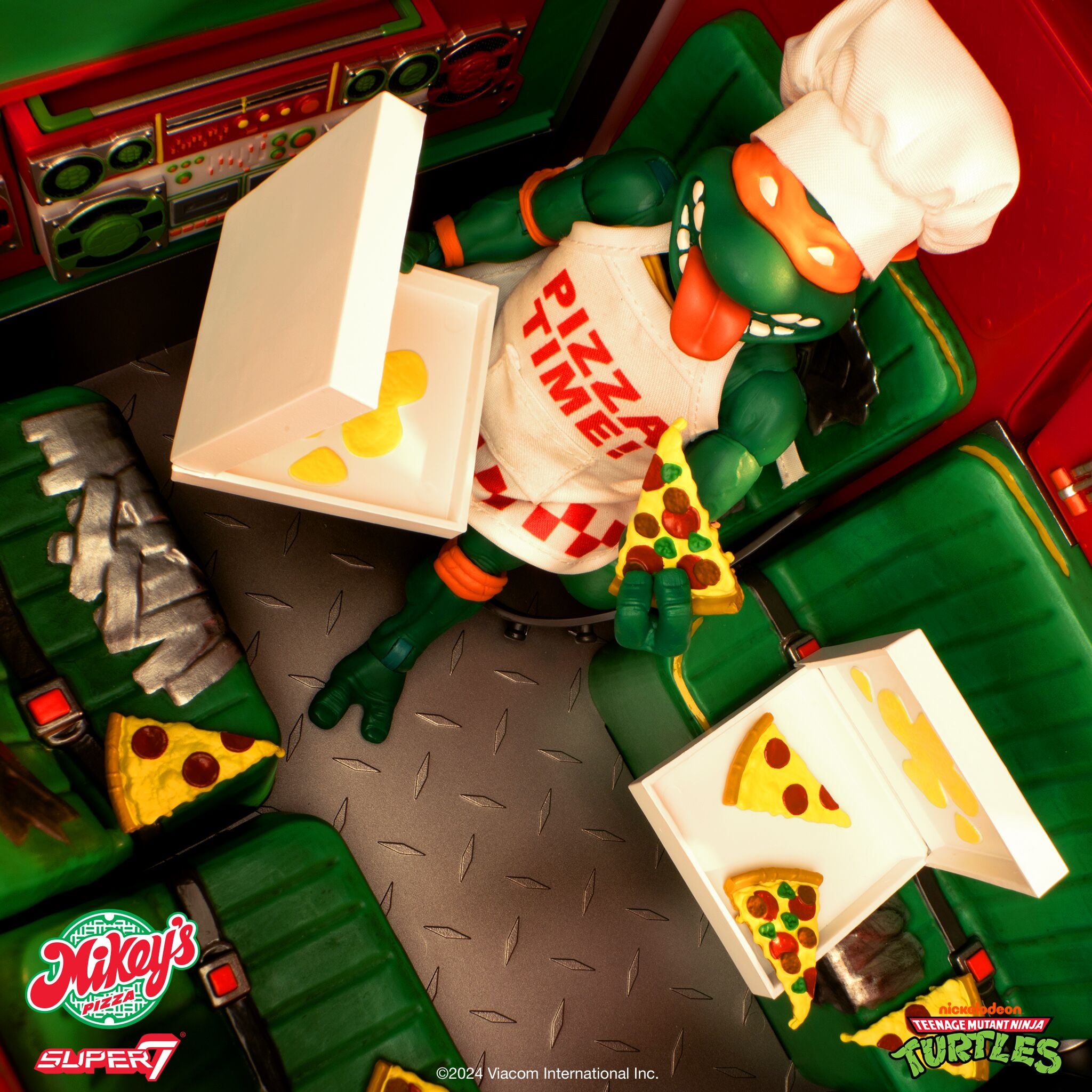 Teenage Mutant Ninja Turtles ULTIMATES! Vehicle - Pizza Party Wagon