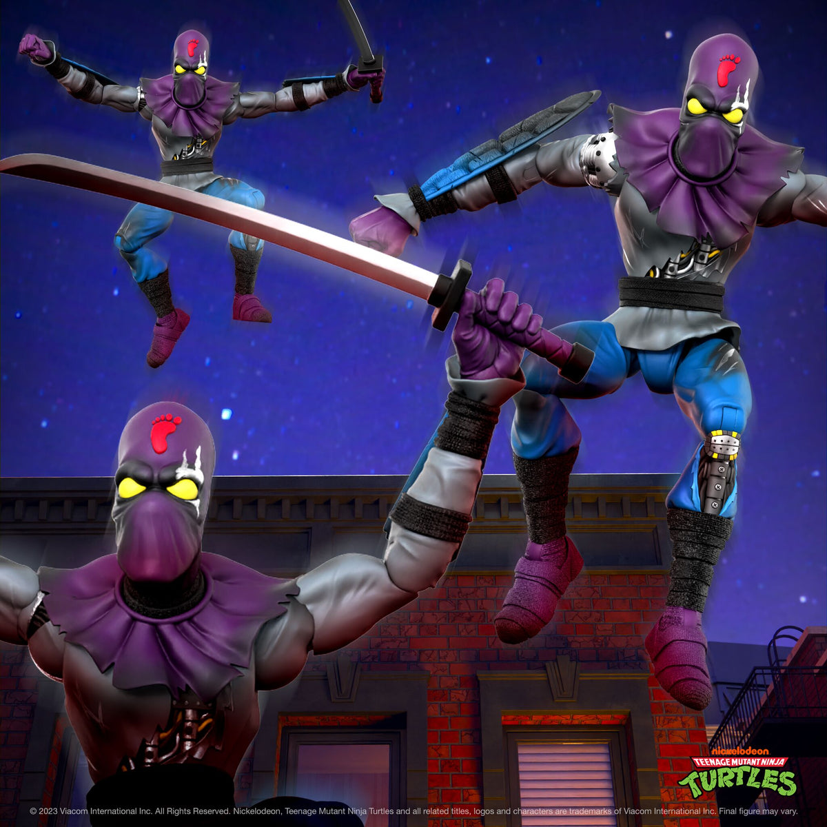Super7 TMNT Ultimates Donatello Purple Ninja Turtle Figure