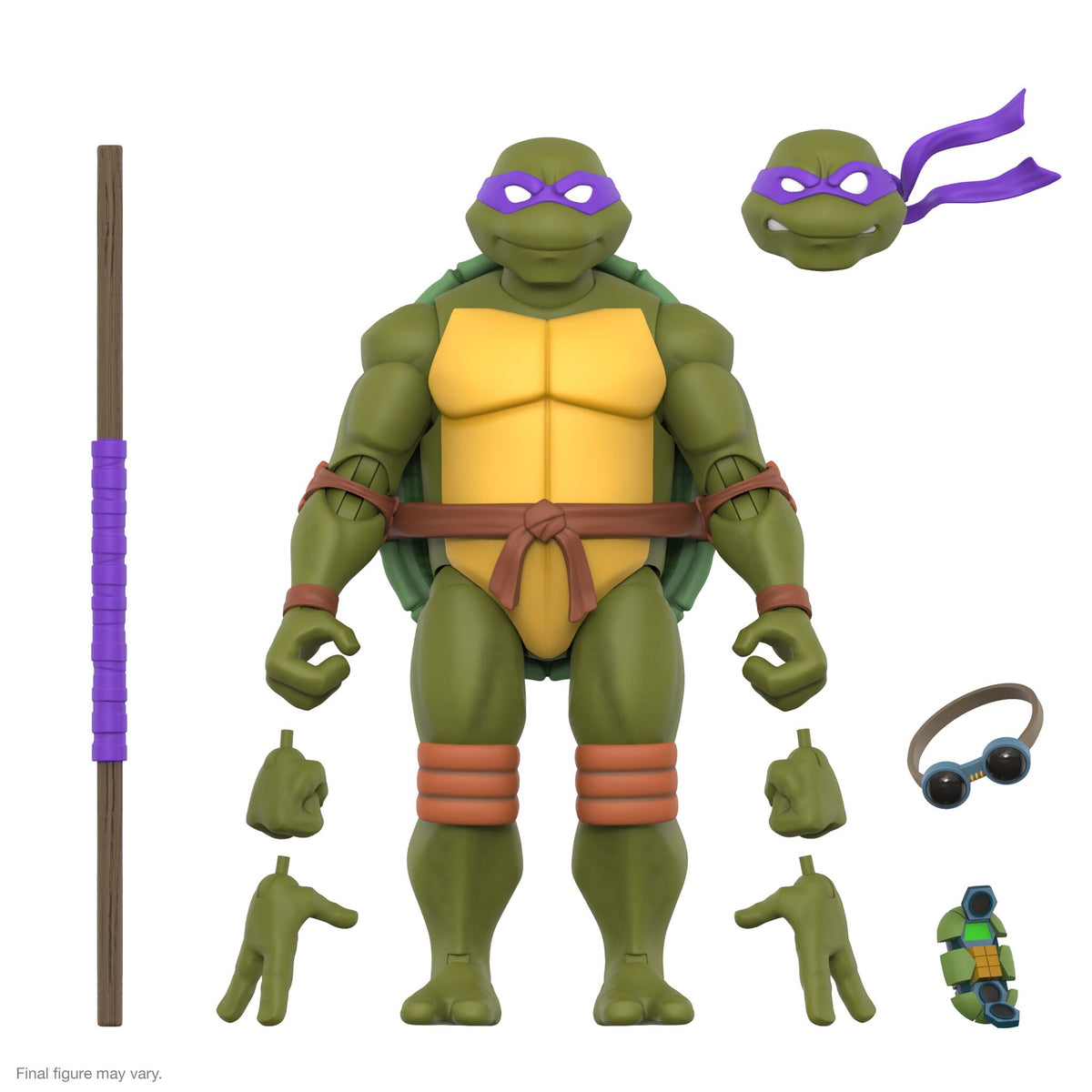 Teenage Mutant Ninja Turtles Lot Super 7 Donatello Leonardo Michelangelo Raphael hotsell