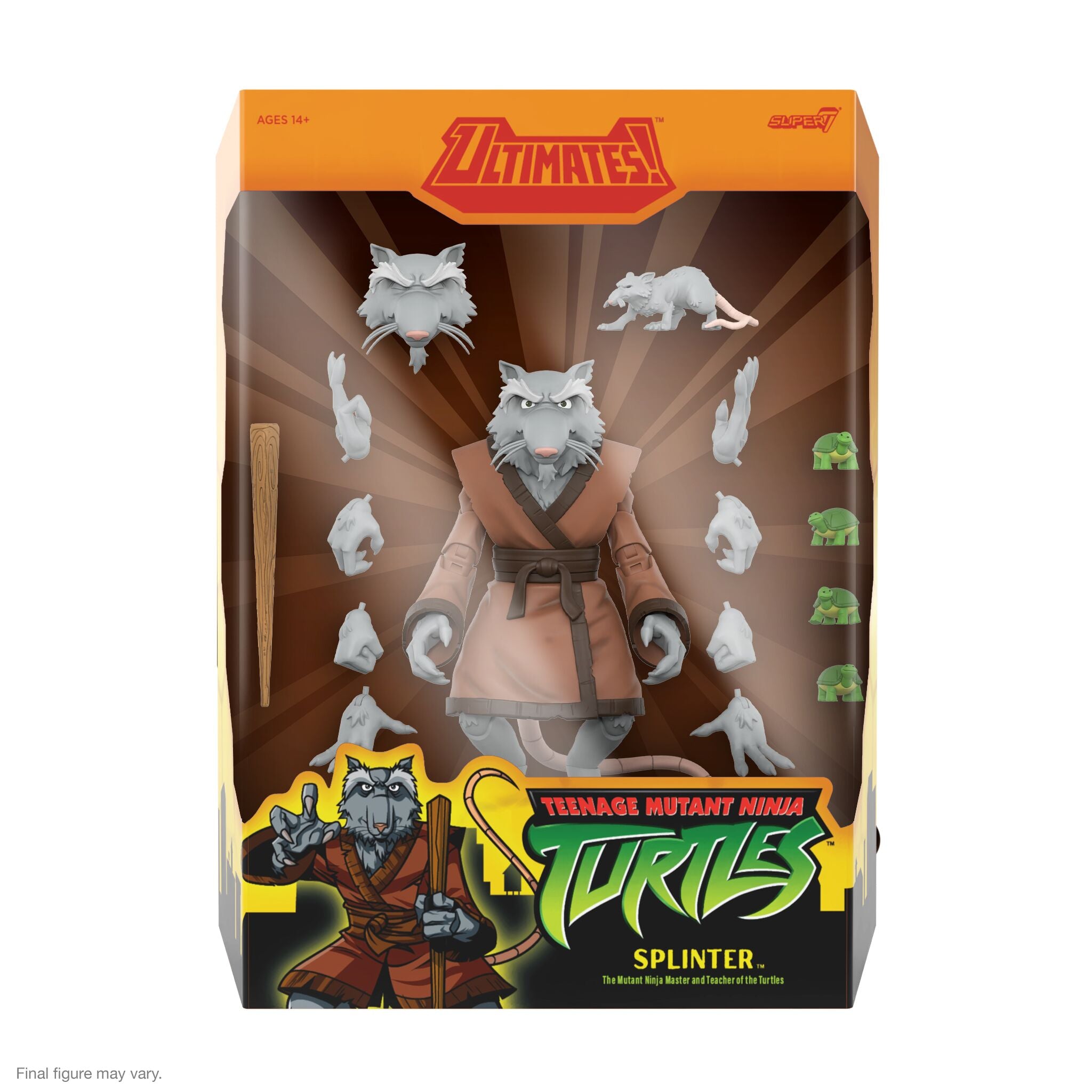 Teenage Mutant Ninja Turtles ULTIMATES! Wave 13 - Splinter, Casey Jones, Shredder, & Foot Ninja