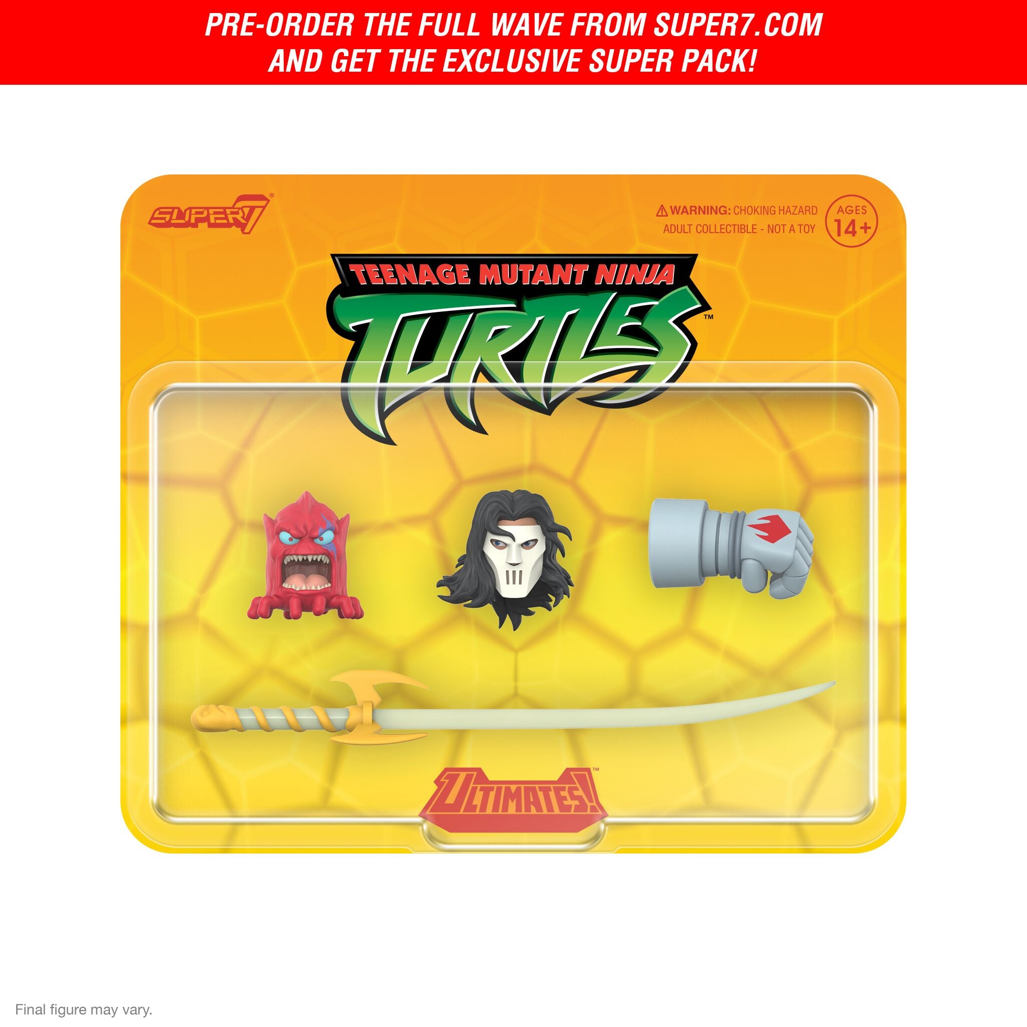 Teenage Mutant Ninja Turtles ULTIMATES! Wave 13 - Splinter, Casey Jones, Shredder, & Foot Ninja