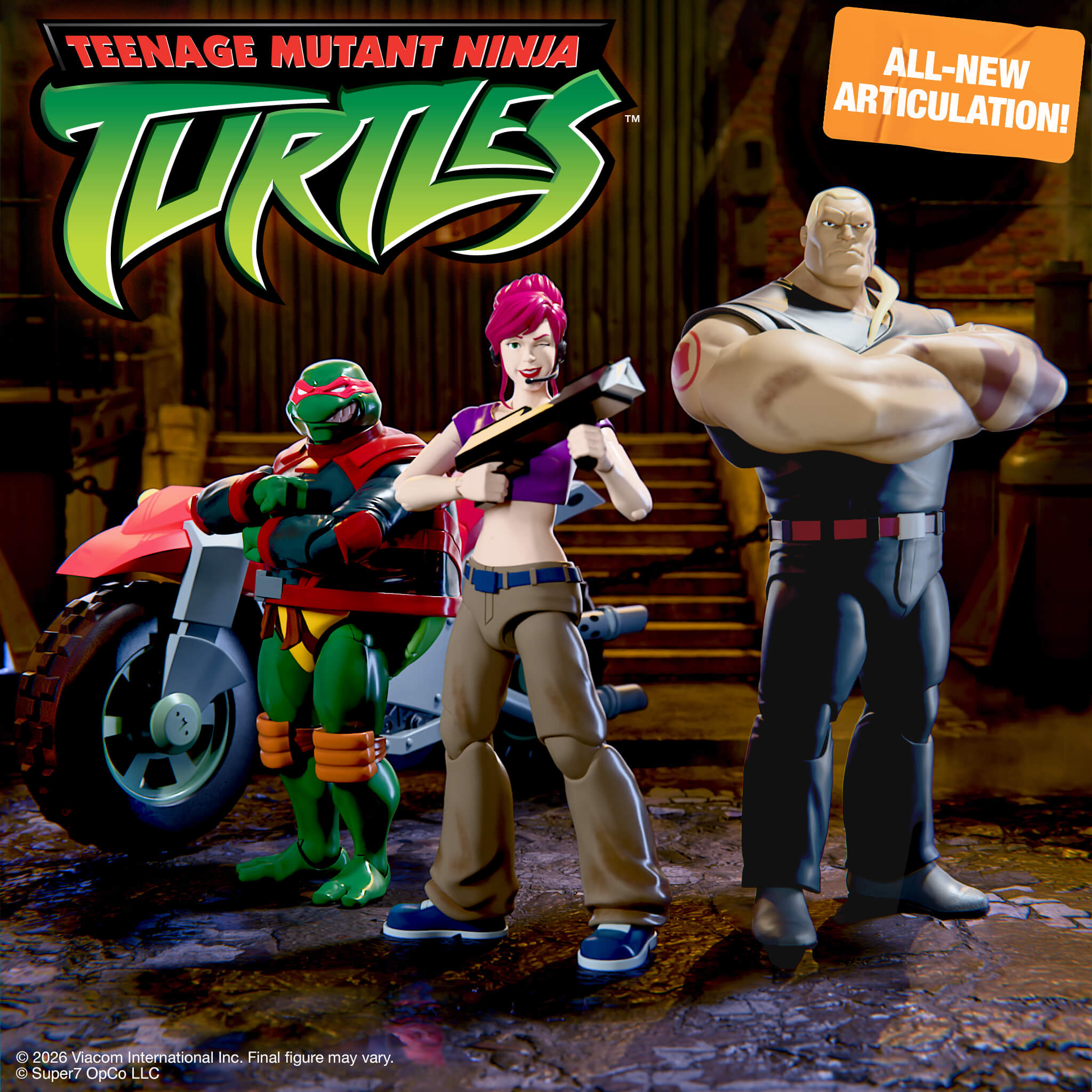 Teenage Mutant Ninja Turtles ULTIMATES! Wave 14 - Shell Cycle