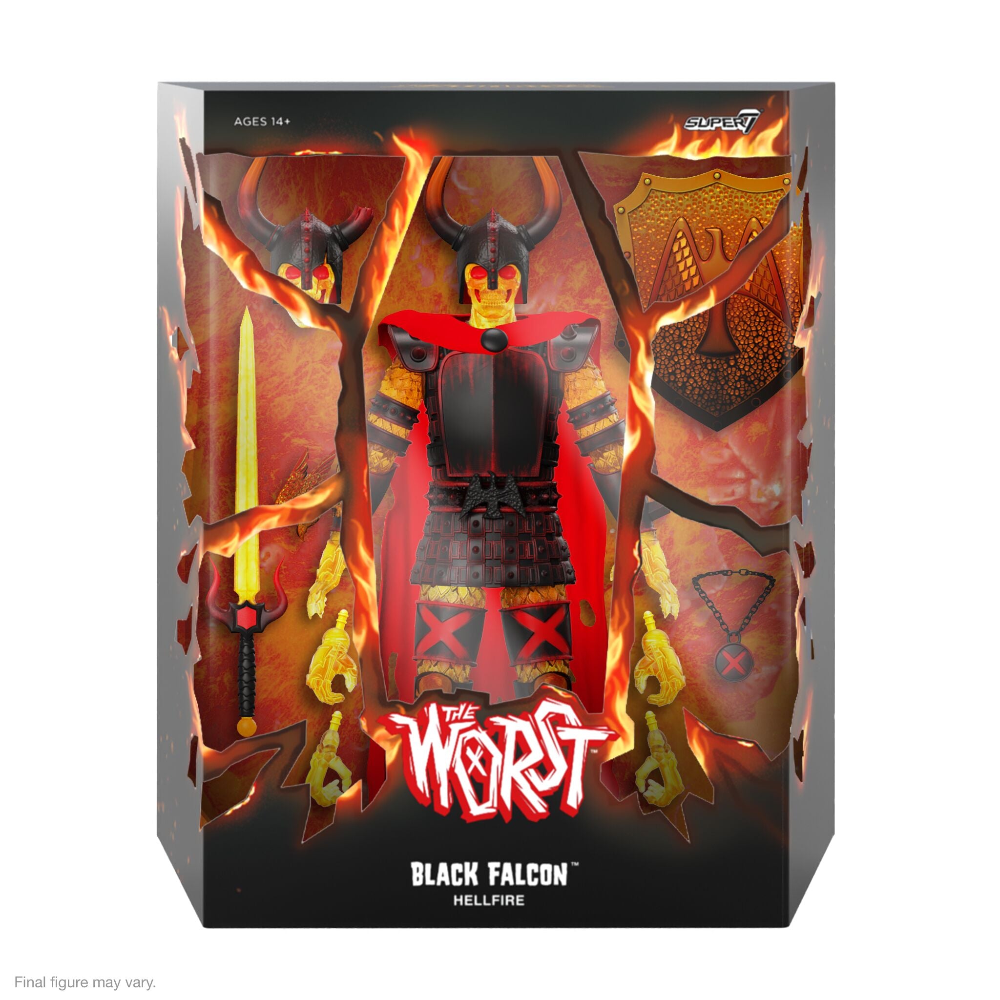 The Worst ULTIMATES! Wave 04 - Black Falcon (Hellfire) & Robot Reaper (Frozen Death)