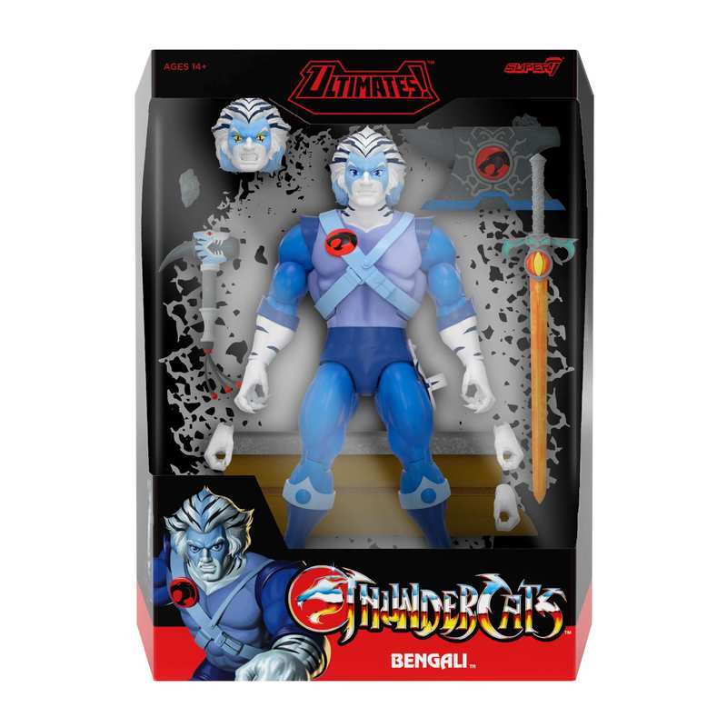 Figurine Thundercats Ultimates – Bengali Par Super7, édition Collectionneur, Neuve
