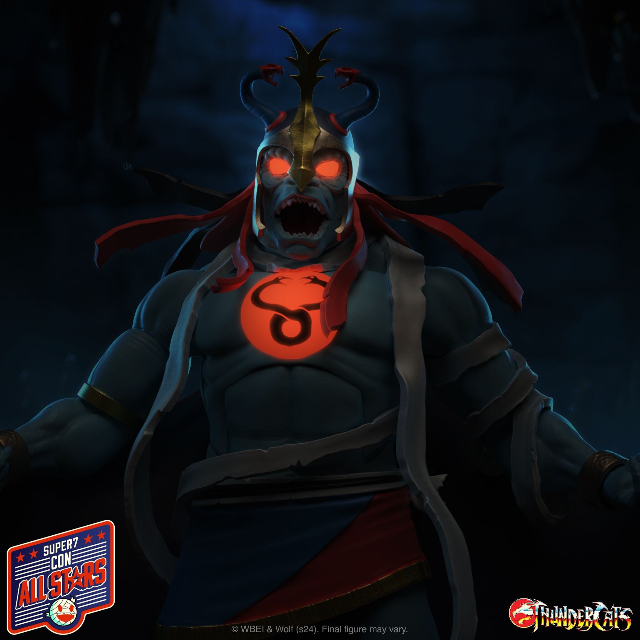 ThunderCats ULTIMATES! Mumm-Ra The Ever Living & Lion-O (LED Eyes)