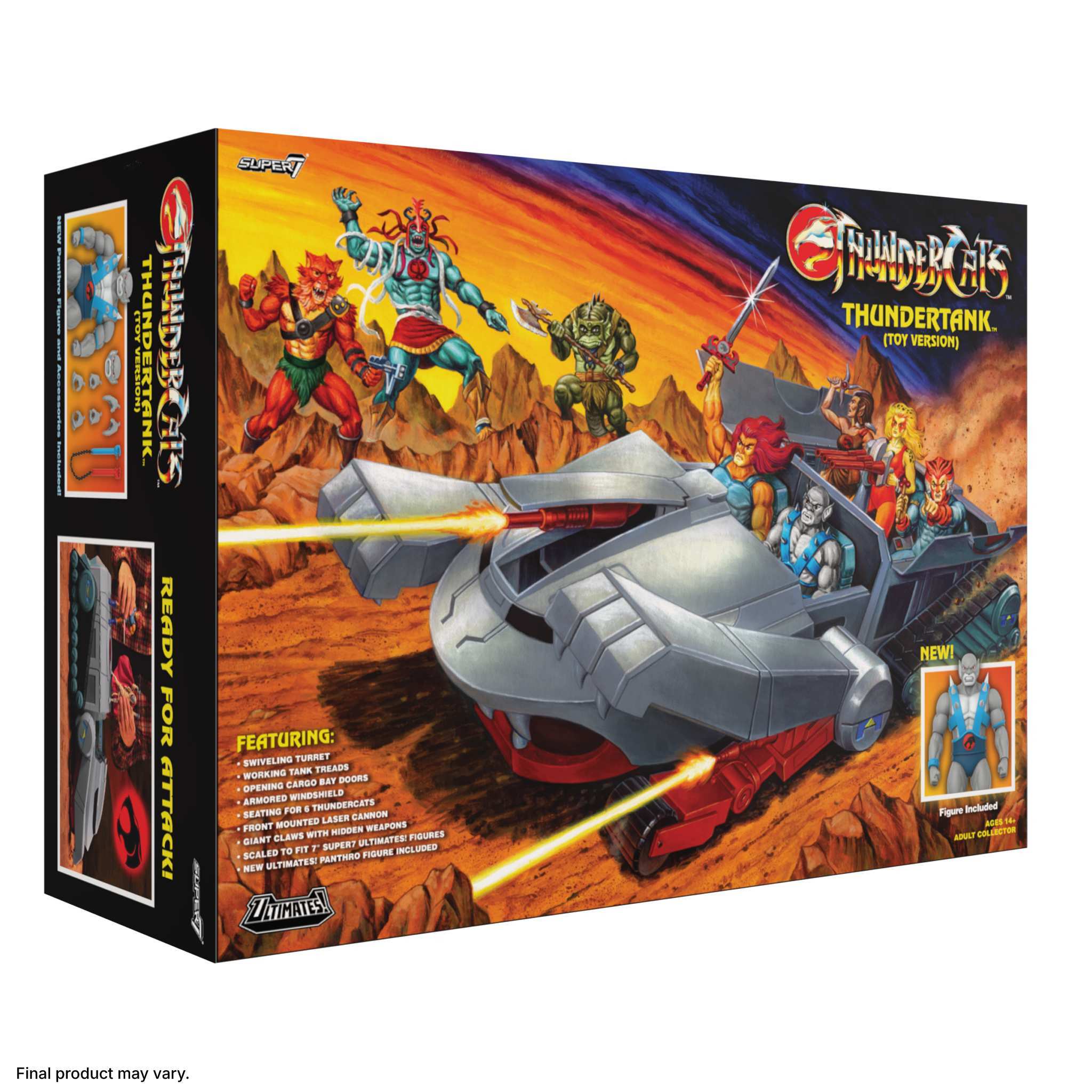 ThunderCats ULTIMATES! Thundertank w/ Panthro (Toy)
