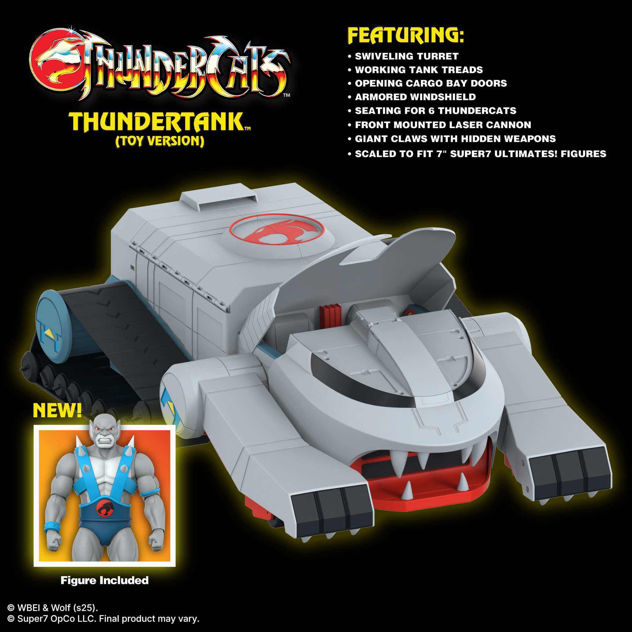 ThunderCats ULTIMATES! Thundertank w/ Panthro (Toy)
