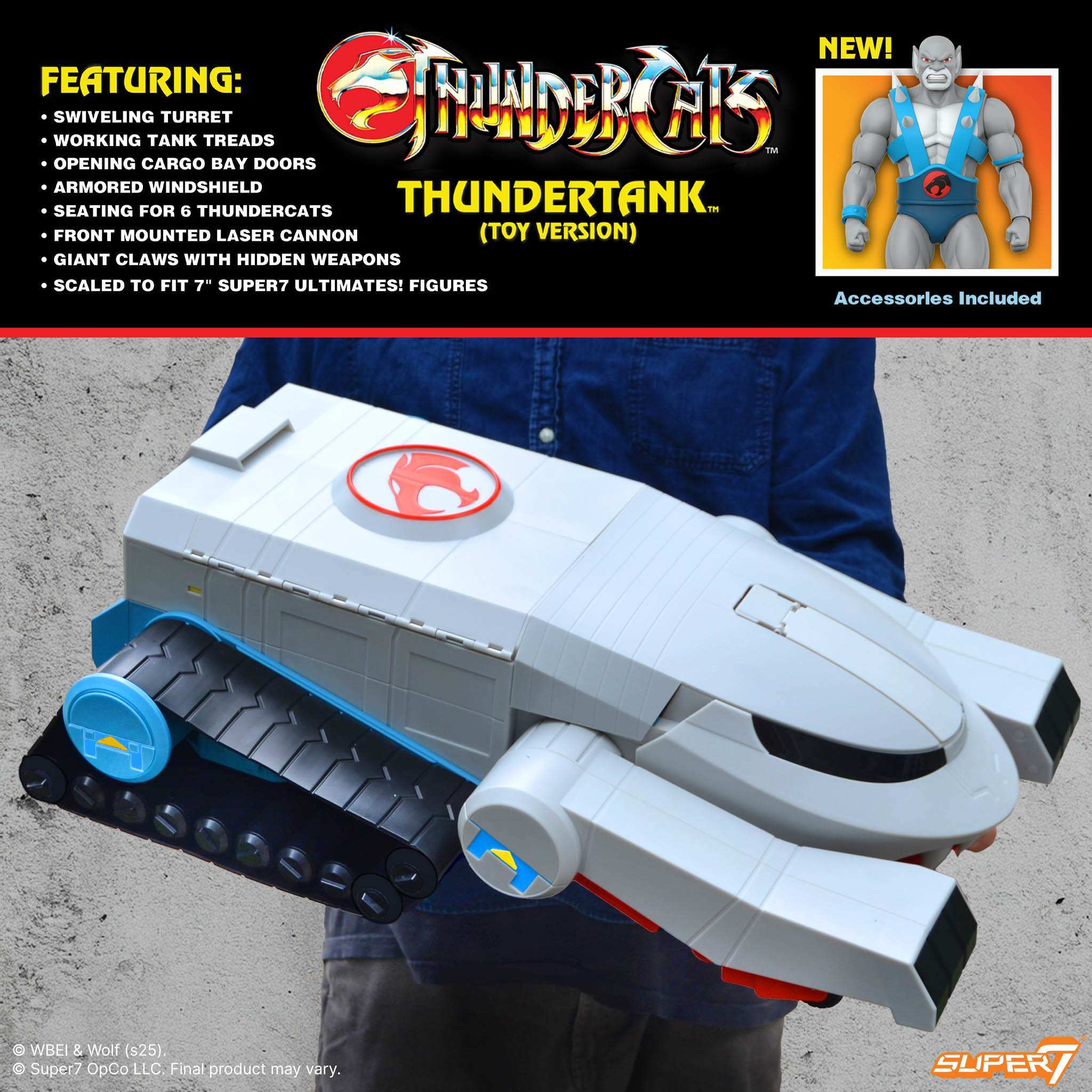 ThunderCats ULTIMATES! Thundertank w/ Panthro (Toy)