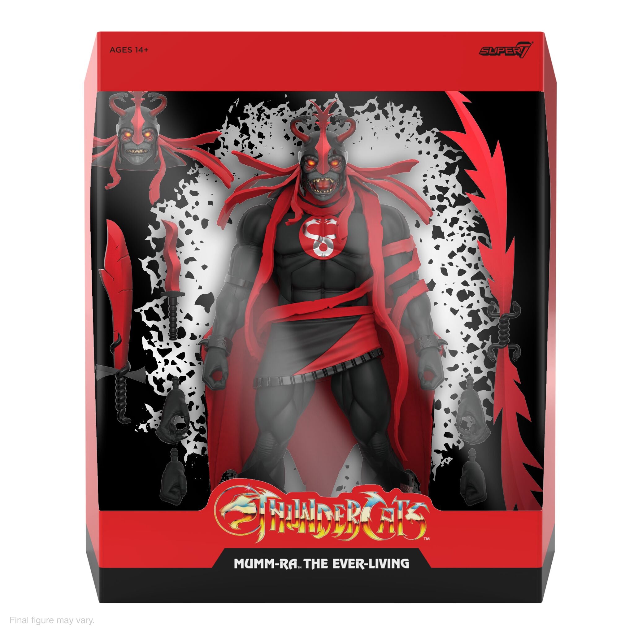 ThunderCats ULTIMATES! - Mumm-Ra the Ever Living (Black / Red)
