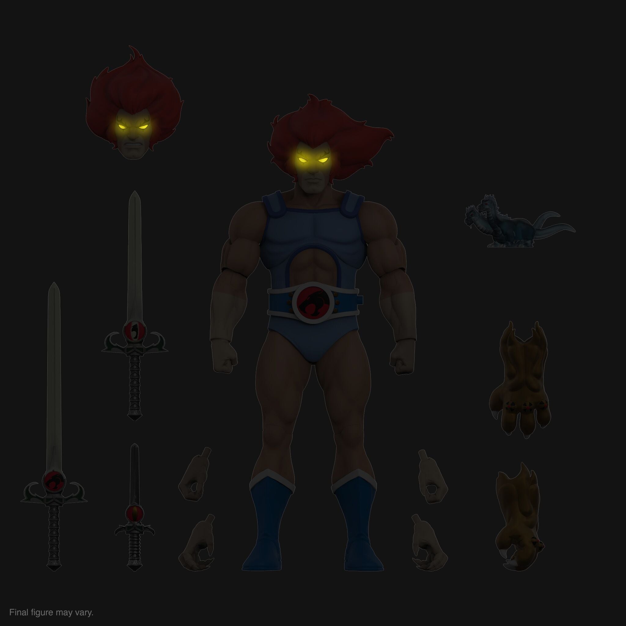 ThunderCats ULTIMATES! Mumm-Ra The Ever Living & Lion-O (LED Eyes)