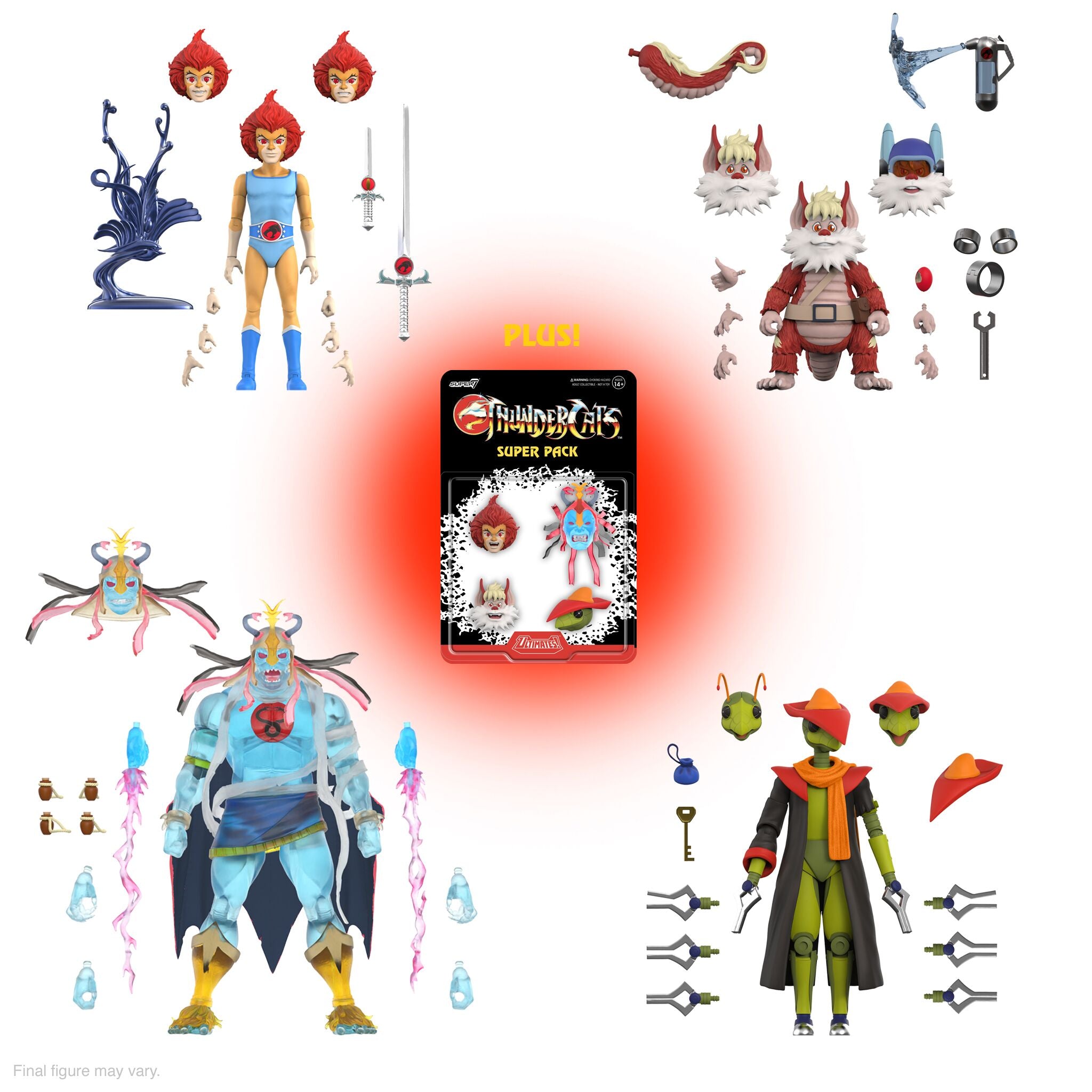 ThunderCats ULTIMATES! Wave 10 - Snarfer, Quick Pick, Young Lion-O & Mumm-Ra (Dream Master)