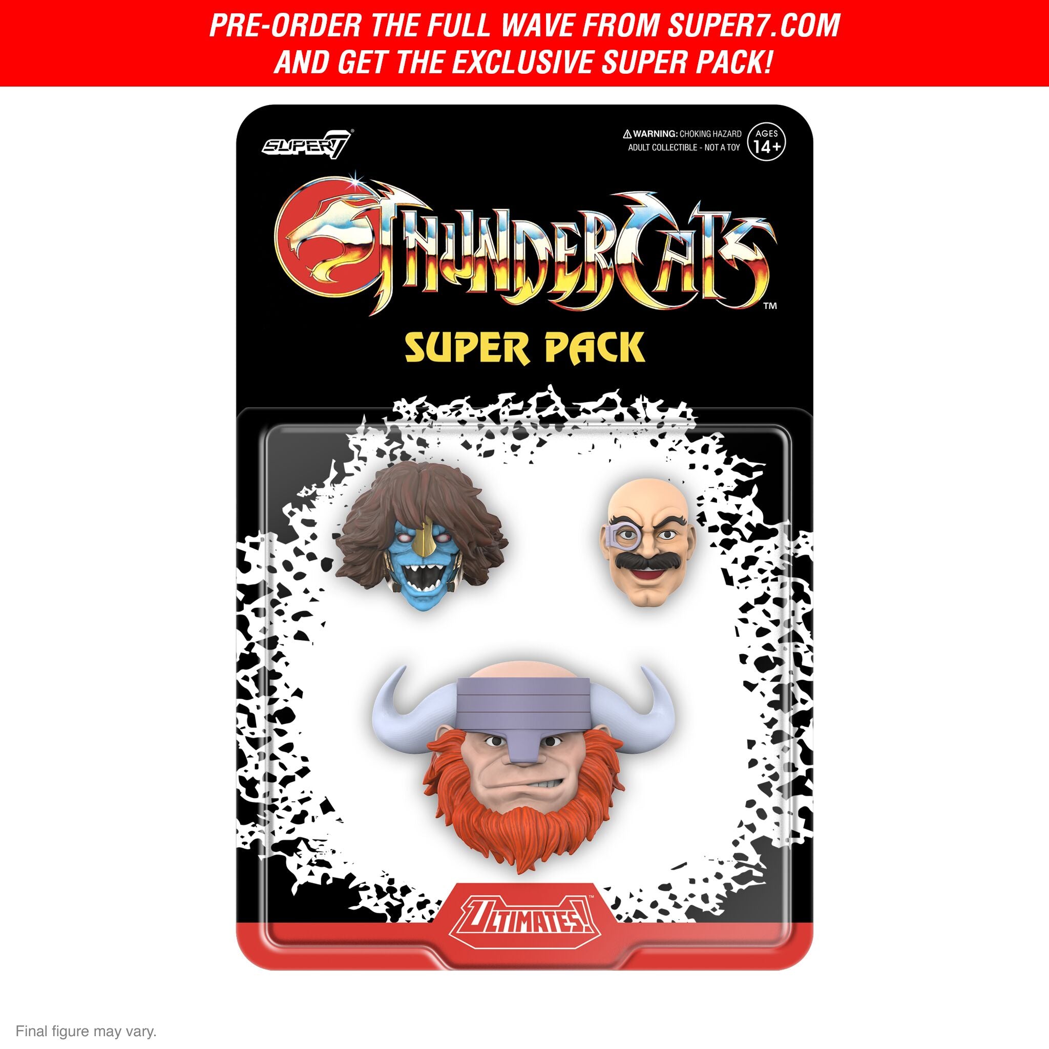 ThunderCats ULTIMATES! Wave 12 - Cruncher, Nayda, & Safari Joe