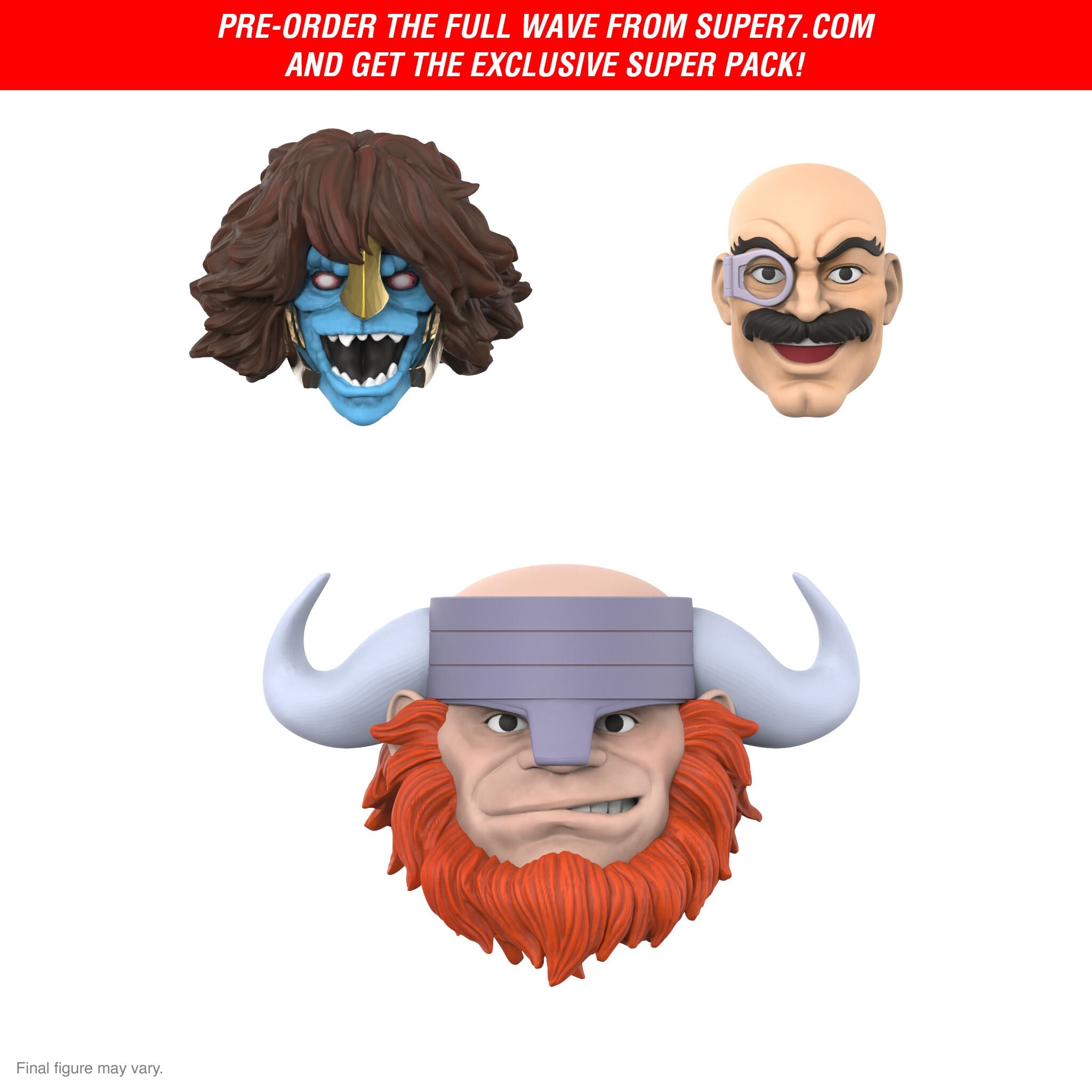 ThunderCats ULTIMATES! Wave 12 - Cruncher, Nayda, & Safari Joe