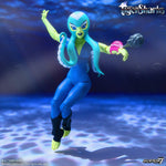 Octavia from TigerSharks ULTIMATES! Wave 1, in a blue bodysuit, with tentacles for hair