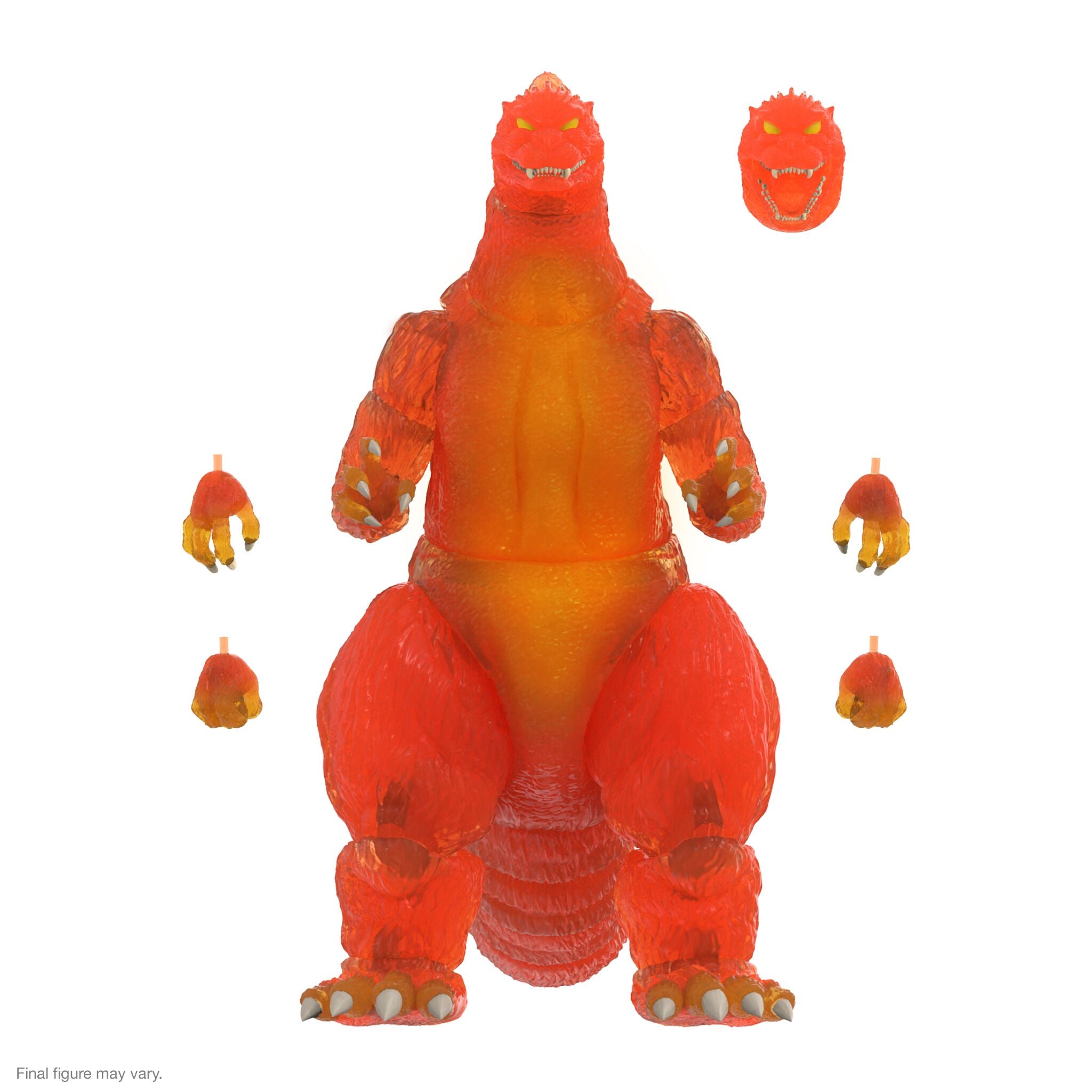 Toho ULTIMATES! - Blazing Godzilla (1200º Clear Orange)