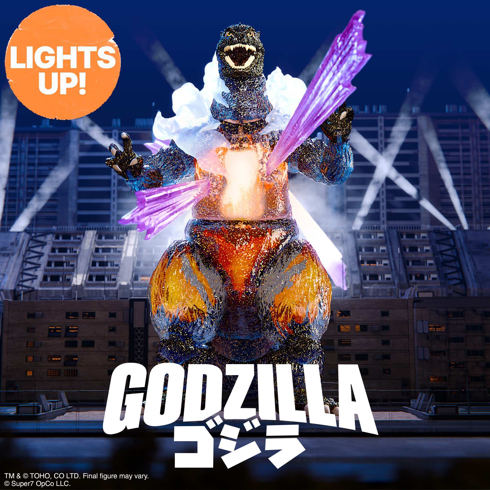 Toho ULTIMATES! - Final Battle Godzilla (LED Lightup)