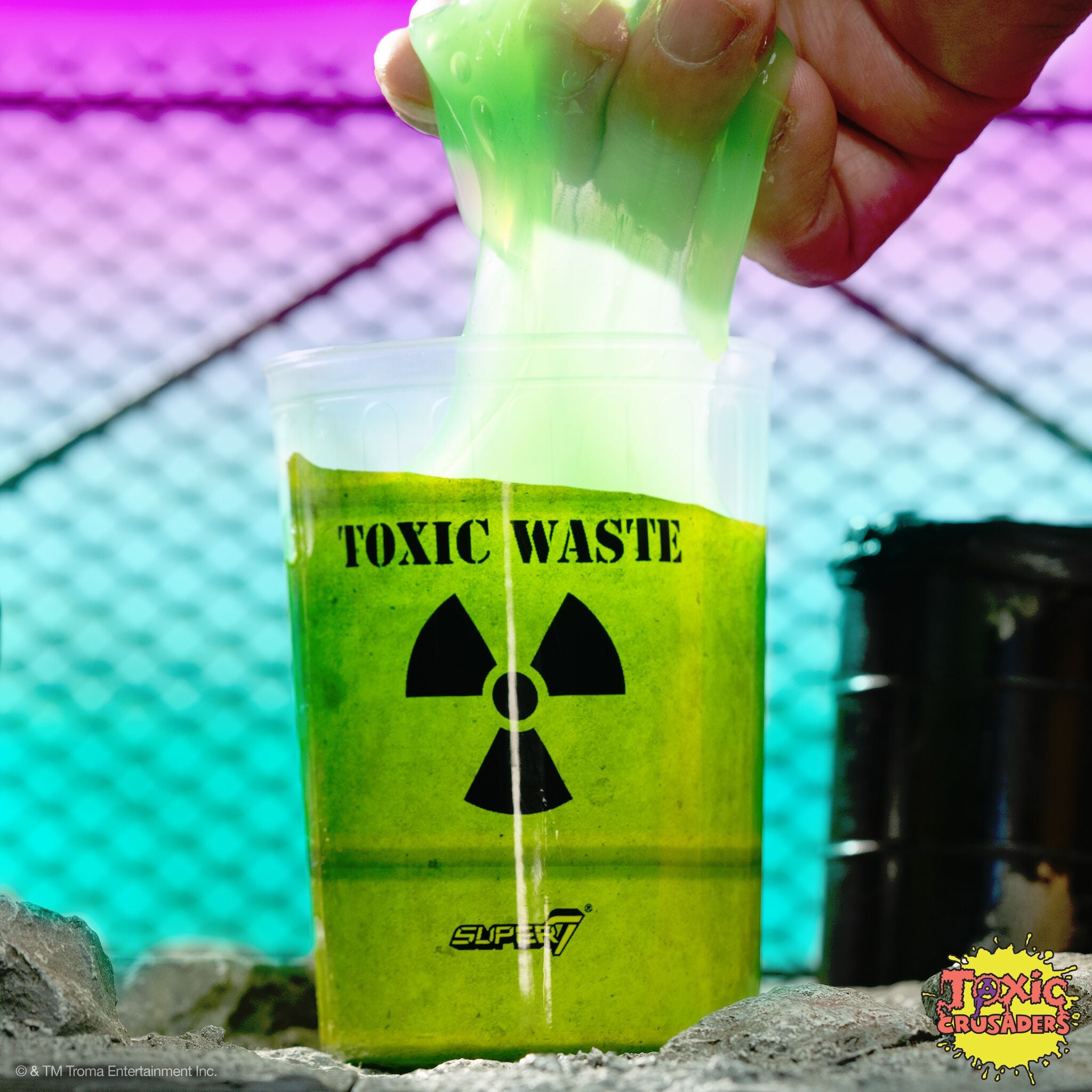 Toxic Crusader ULTIMATES! - Toxie (Slime - Glow)