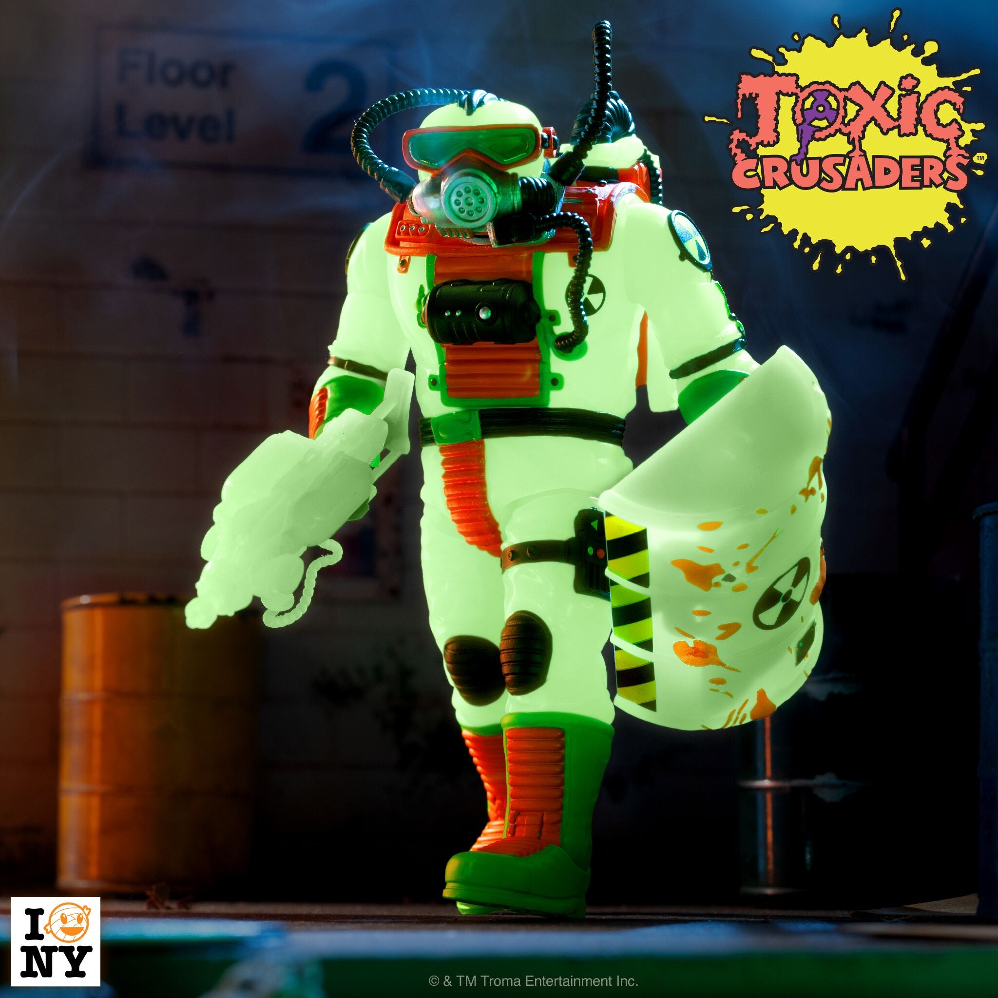Toxic Crusader ULTIMATES! Wave 04 (NYCC) - Radiation Ranger (Glow)
