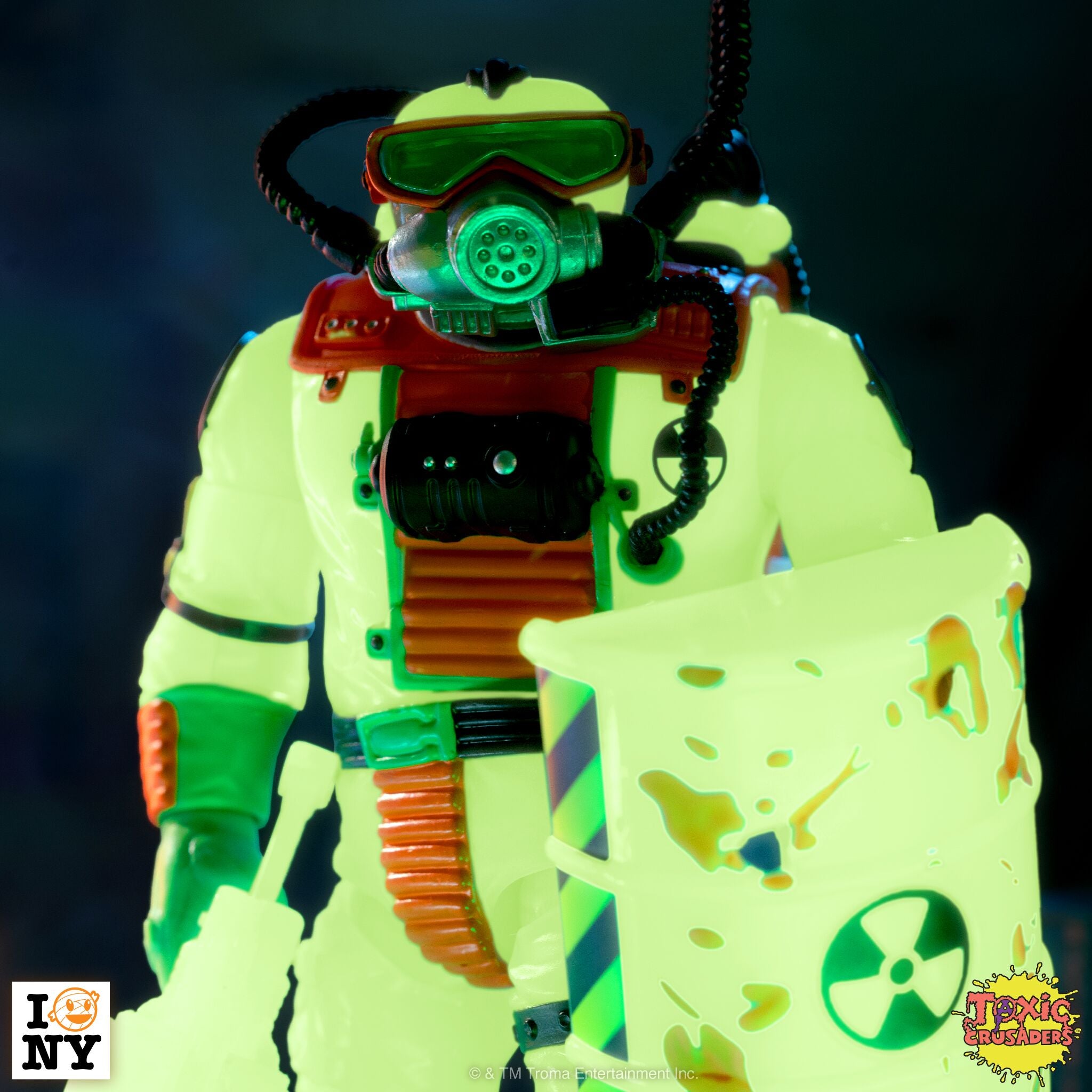 Toxic Crusader ULTIMATES! Wave 04 (NYCC) - Radiation Ranger (Glow)