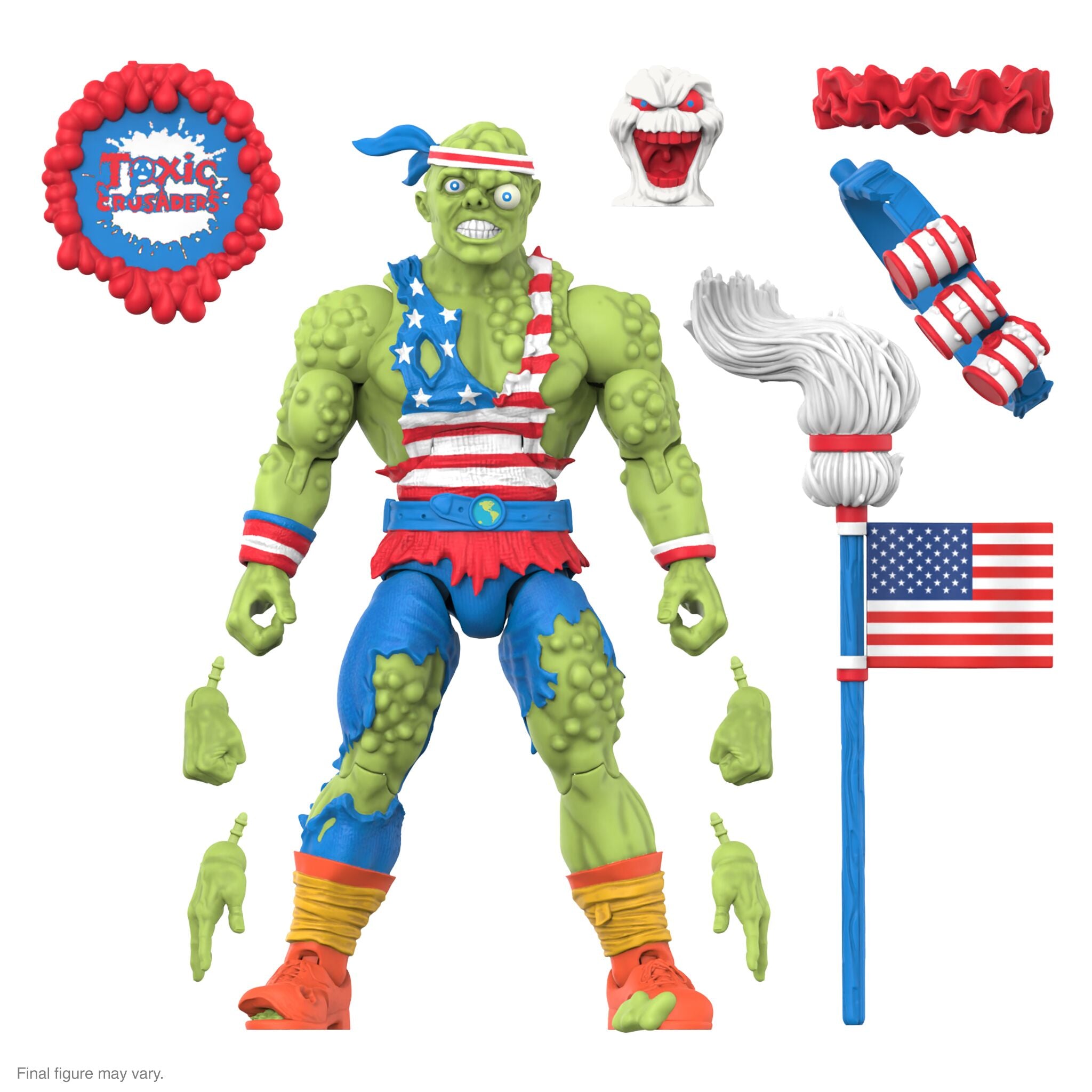 Toxic Crusader ULTIMATES! Wave 05 - Toxie (Vintage Toy America)