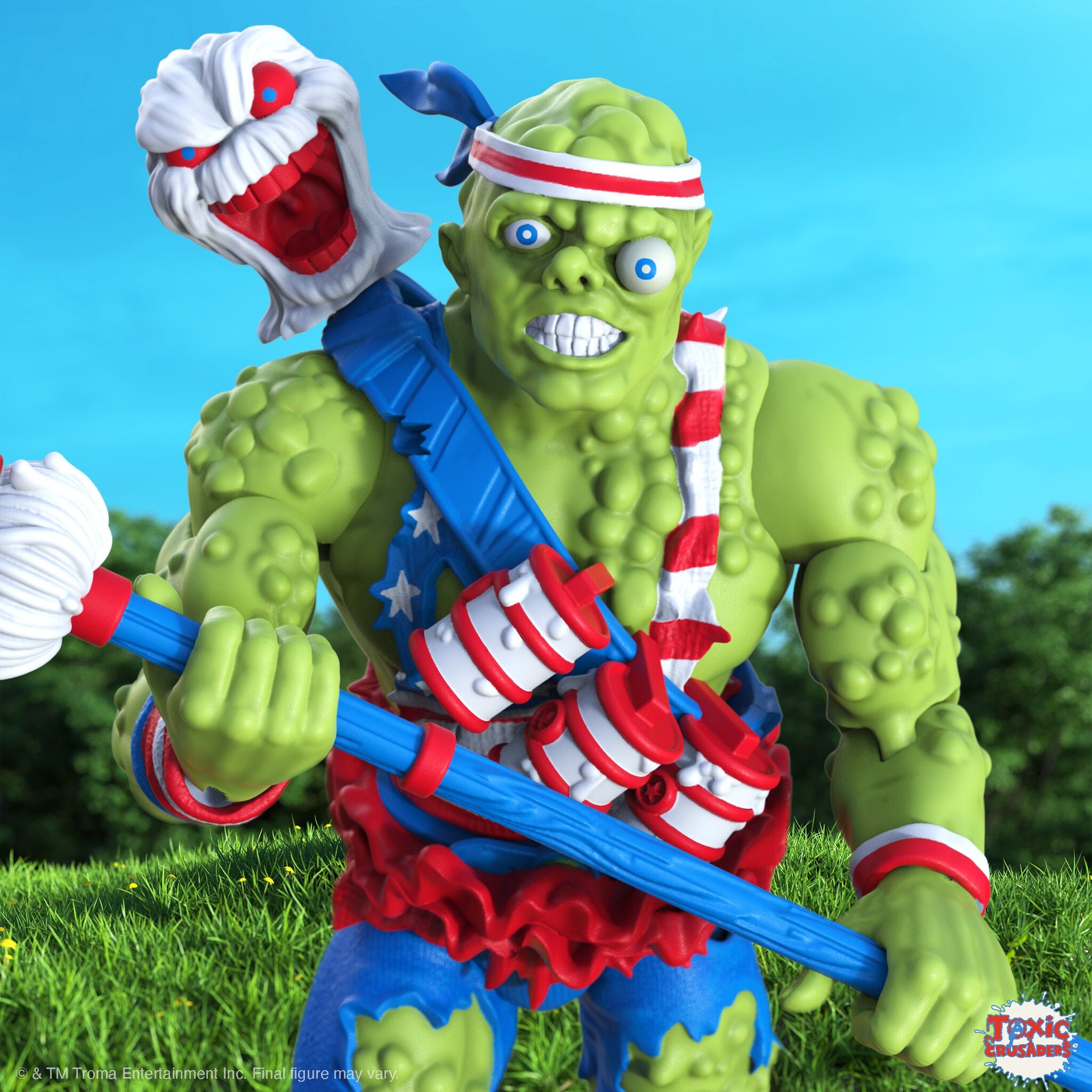 Toxic Crusader ULTIMATES! Wave 05 - Toxie (Vintage Toy America)