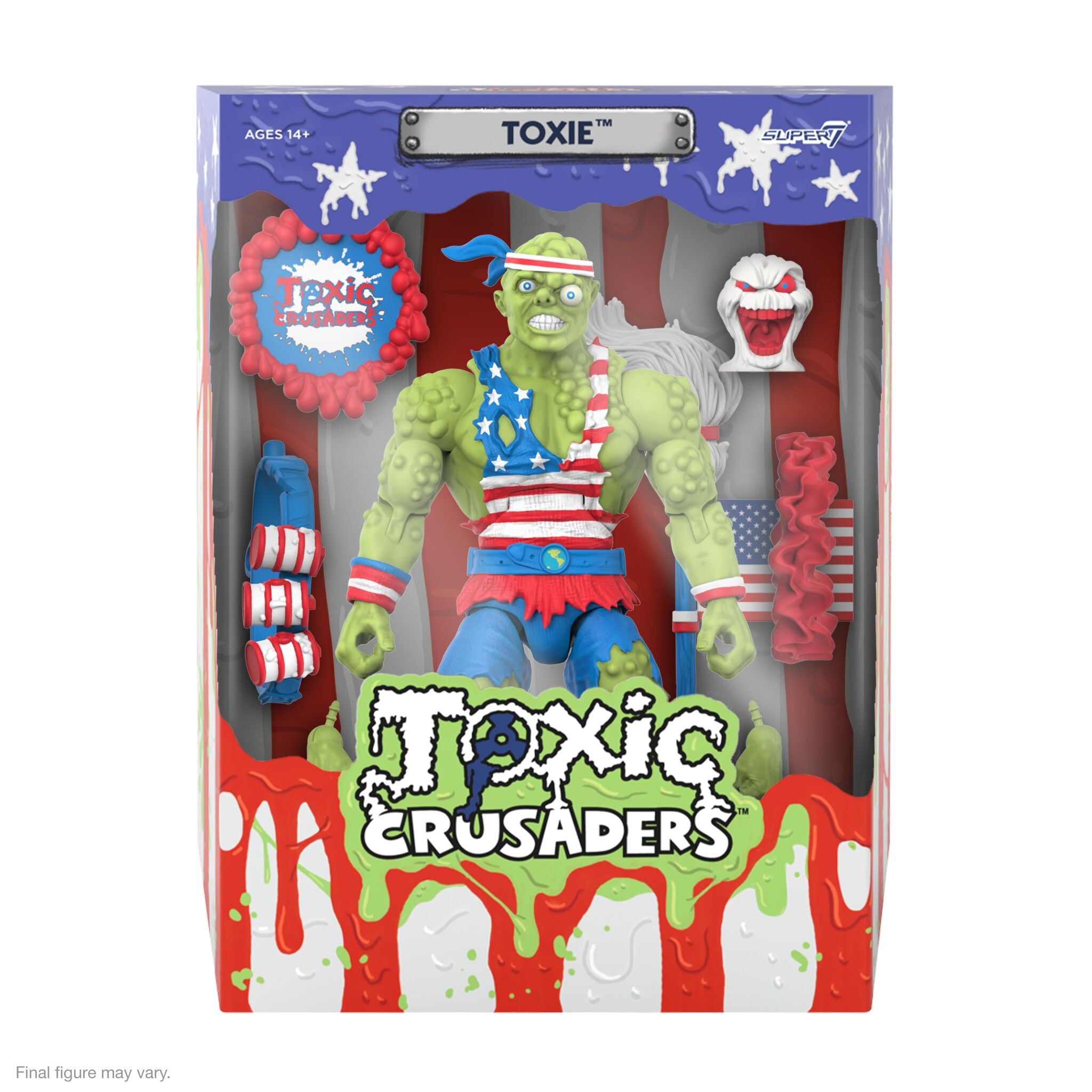 Toxic Crusader ULTIMATES! Wave 05 - Toxie (Vintage Toy America)