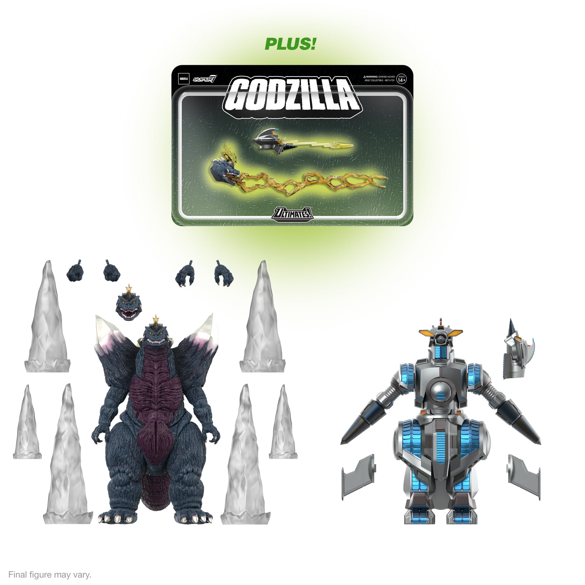 Toho ULTIMATES! Wave 4 - SpaceGodzilla & M.O.G.U.E.R.A.