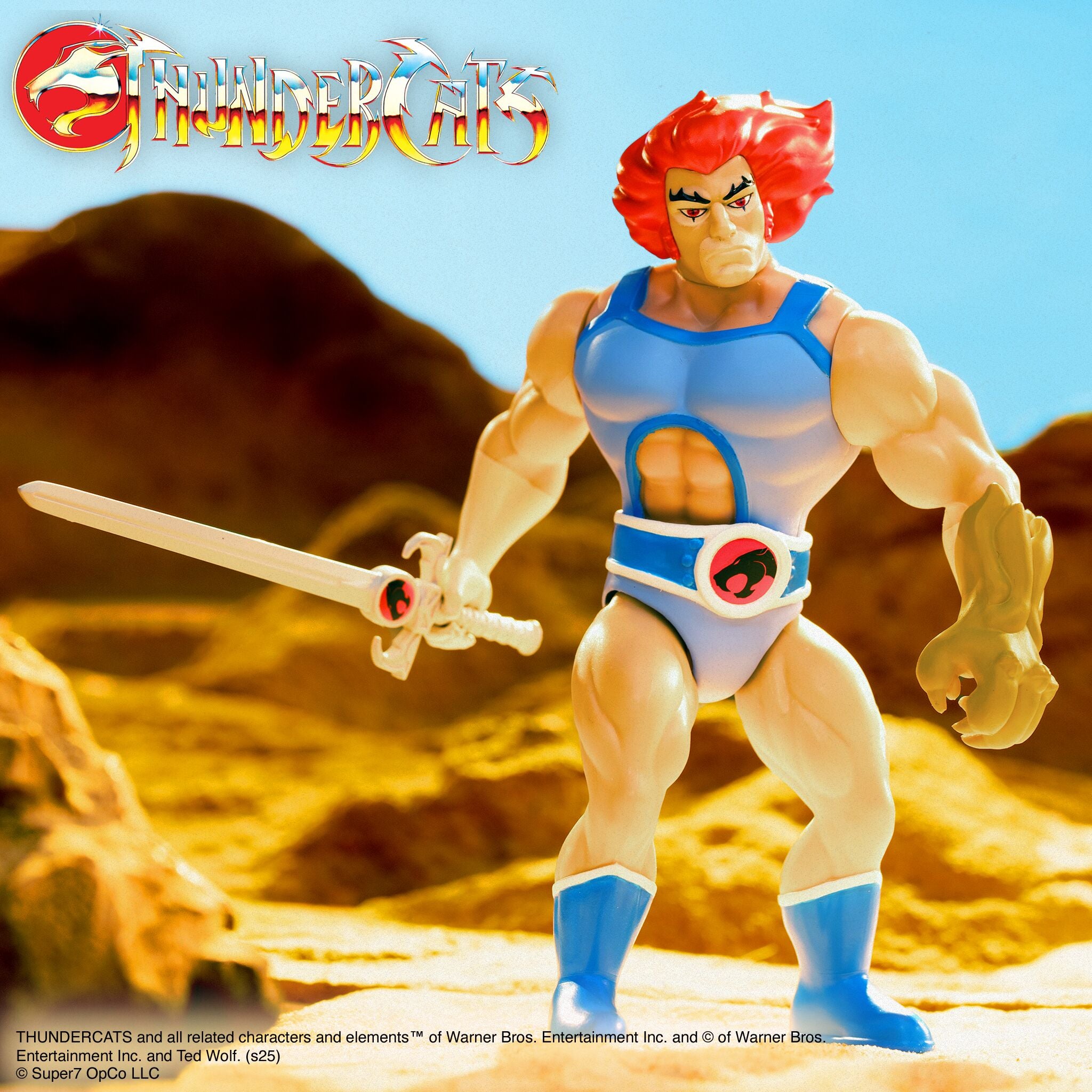 ThunderCats Vintage Figures Wave 01 - Lion-O, Mumm-Ra (Ever Living), & Jackalman