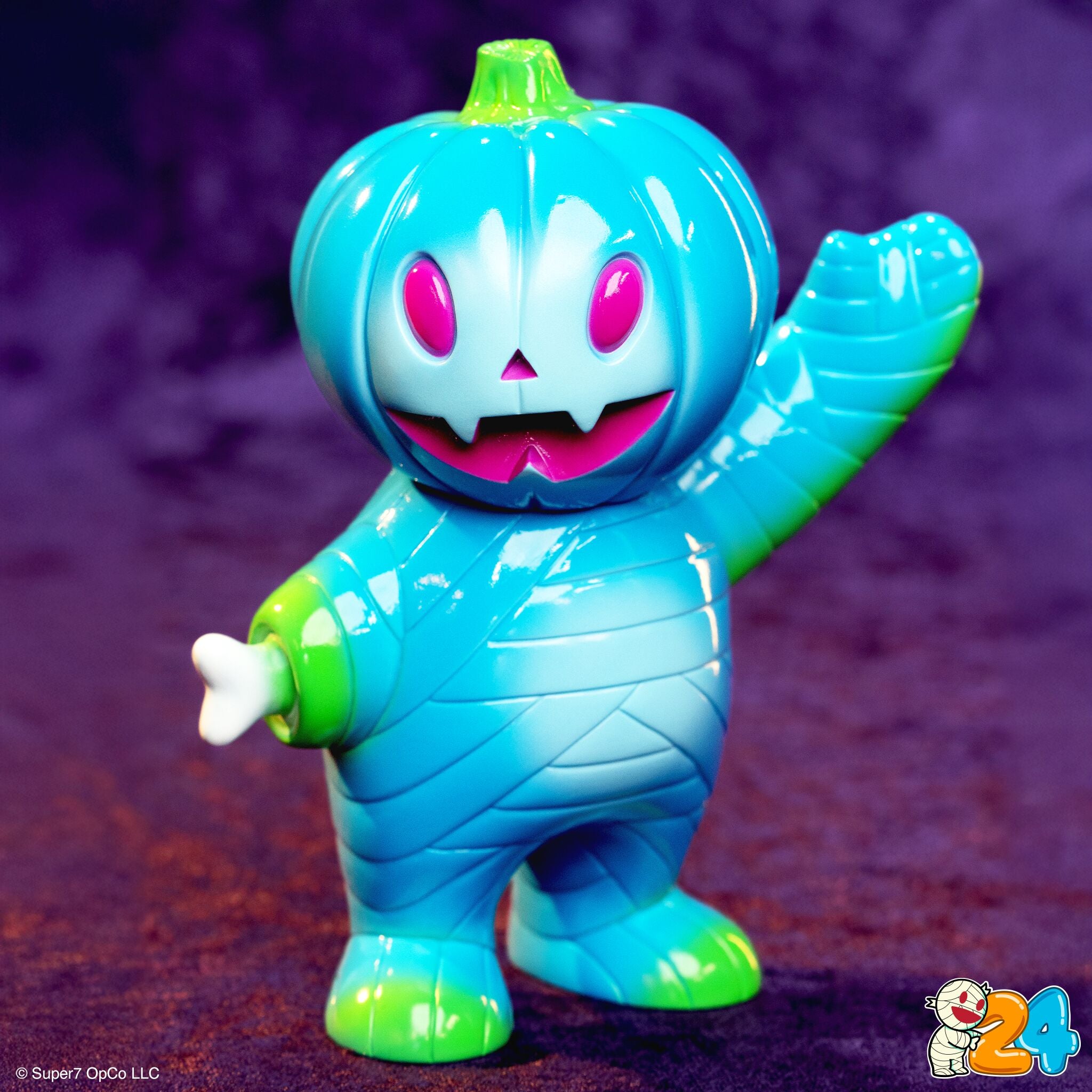 Super7 Japanese Vinyl - Pumpkin Boy (Blue Boo)