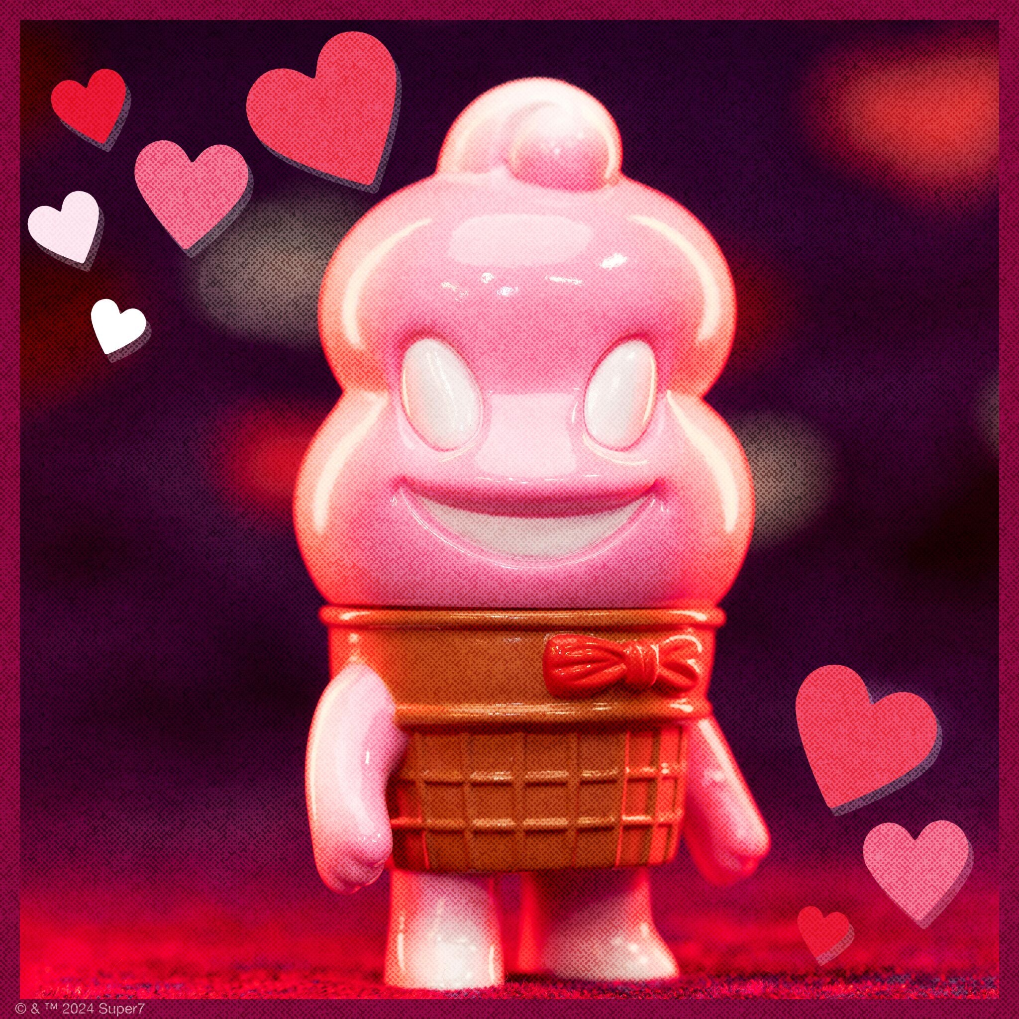 Super7 Japanese Vinyl - Kandy Kaiju - Carlton (Strawberry)