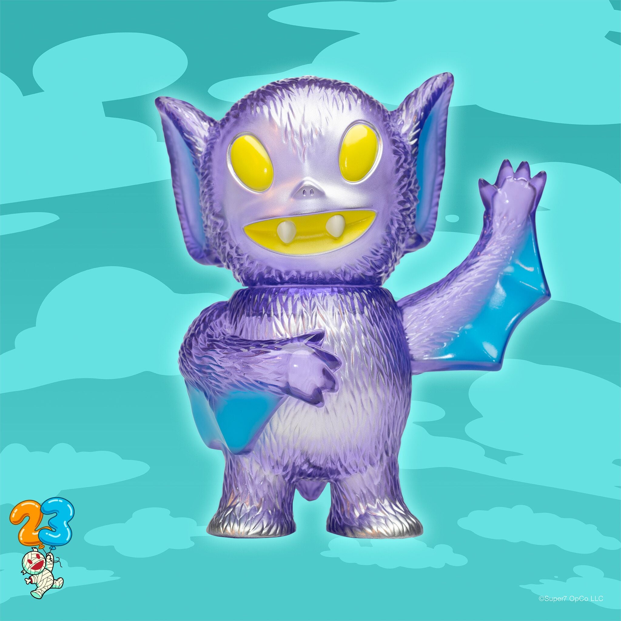 Super7 Japanese Vinyl - Bat Boy (Ghostly Grape)