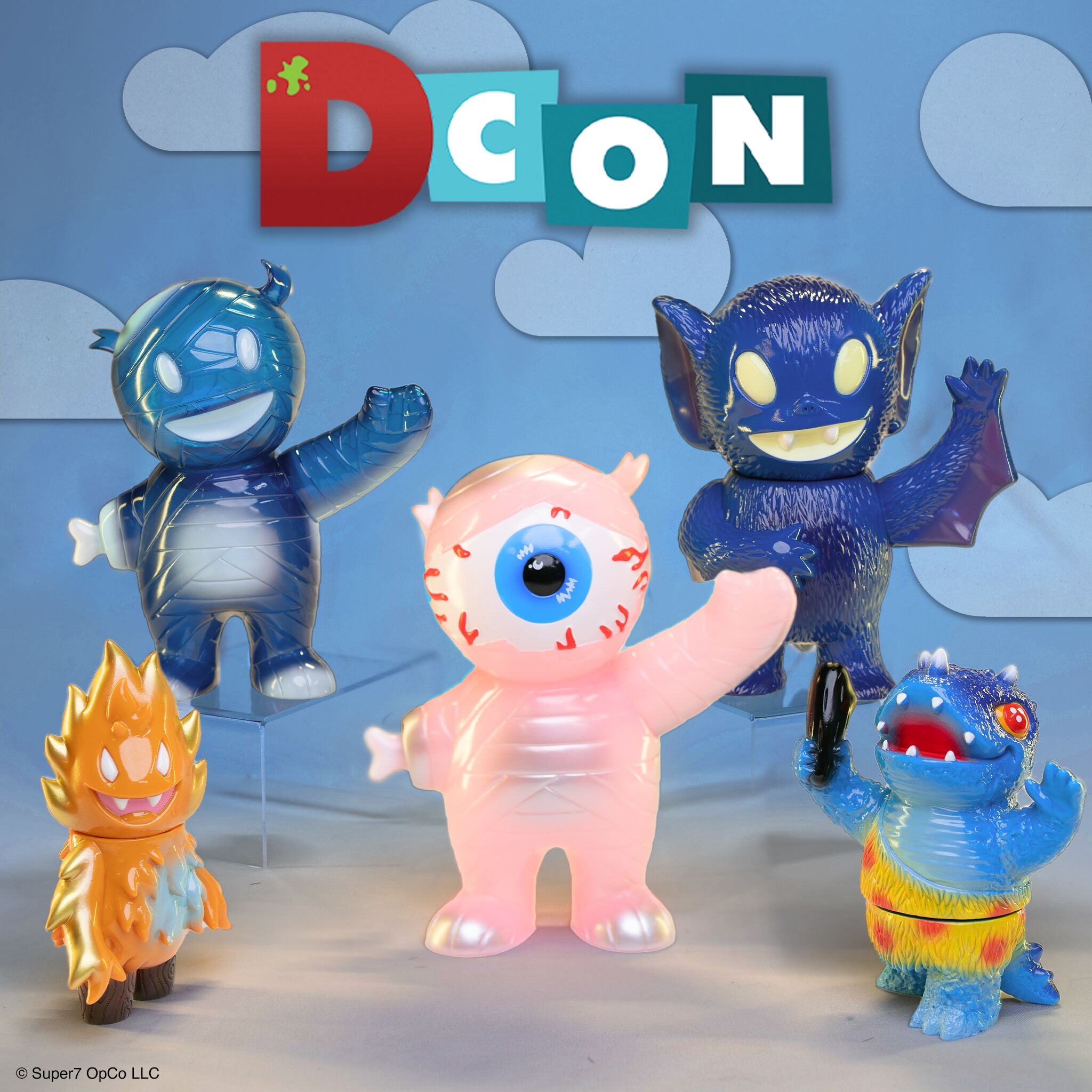 Super7 Japanese Vinyl - Monster Family - Honoo (Hot Caramel)