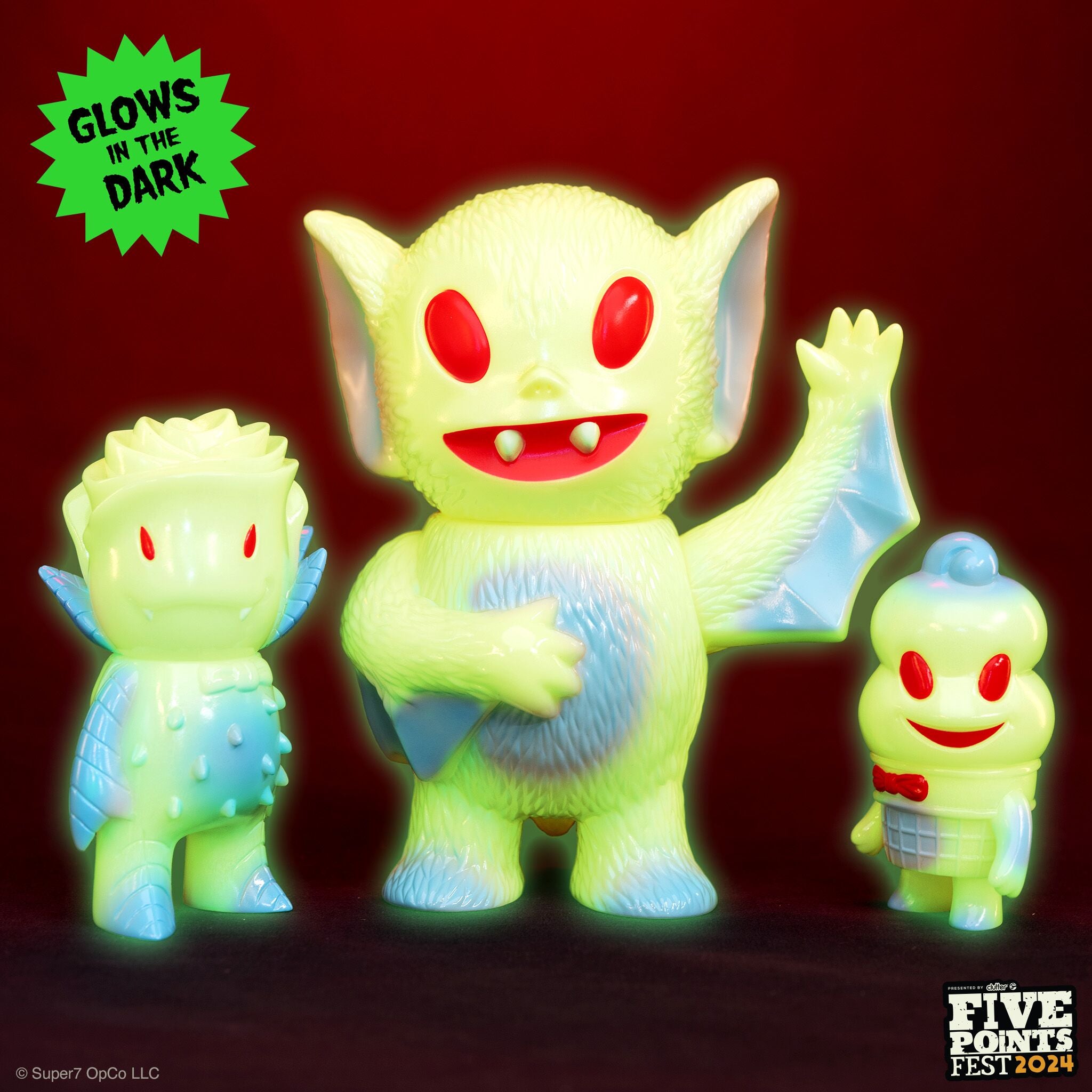 Super7 Japanese Vinyl - Bat Boy (S7 Glow)