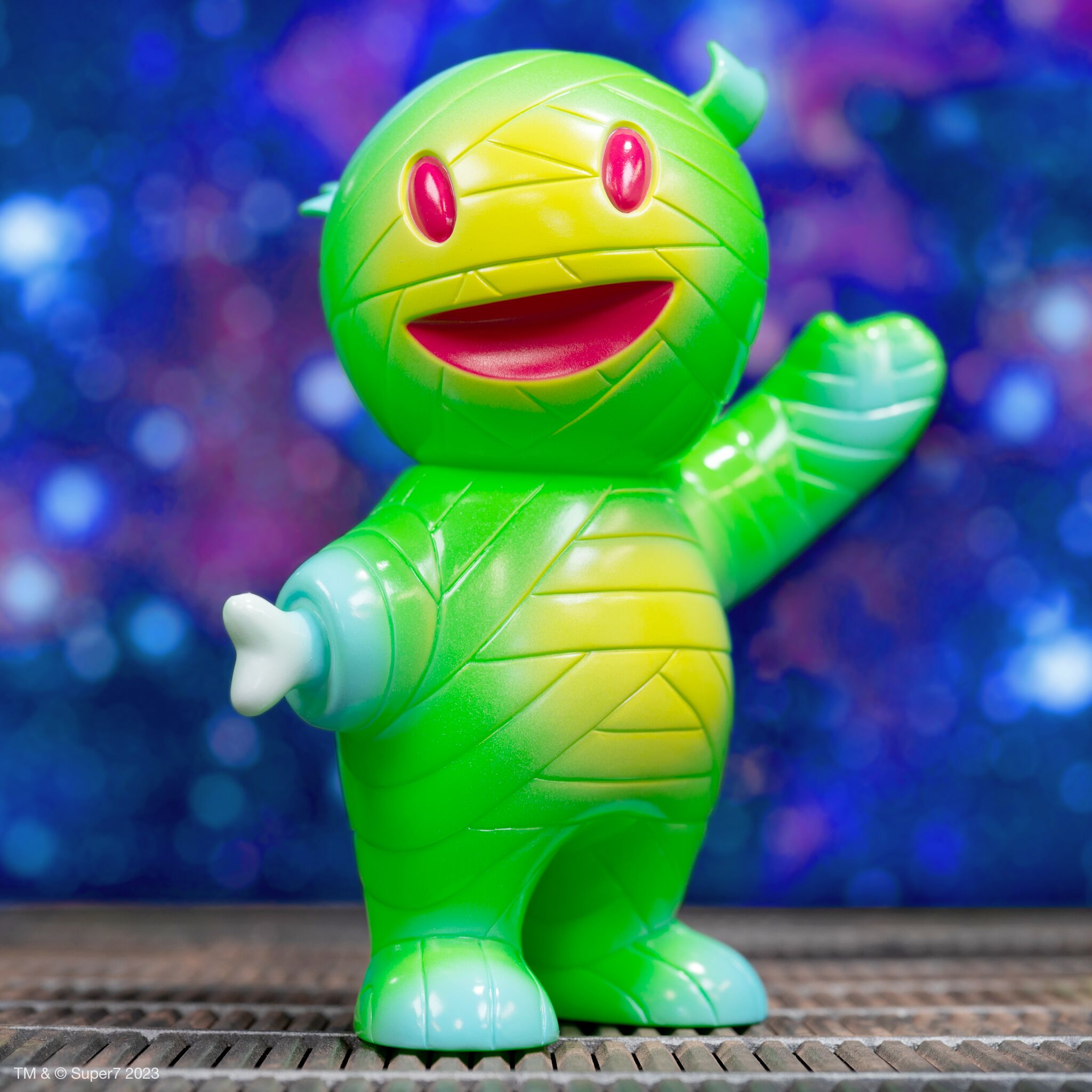Super7 Japanese Vinyl - Mascots - Mummy Boy (Neon)