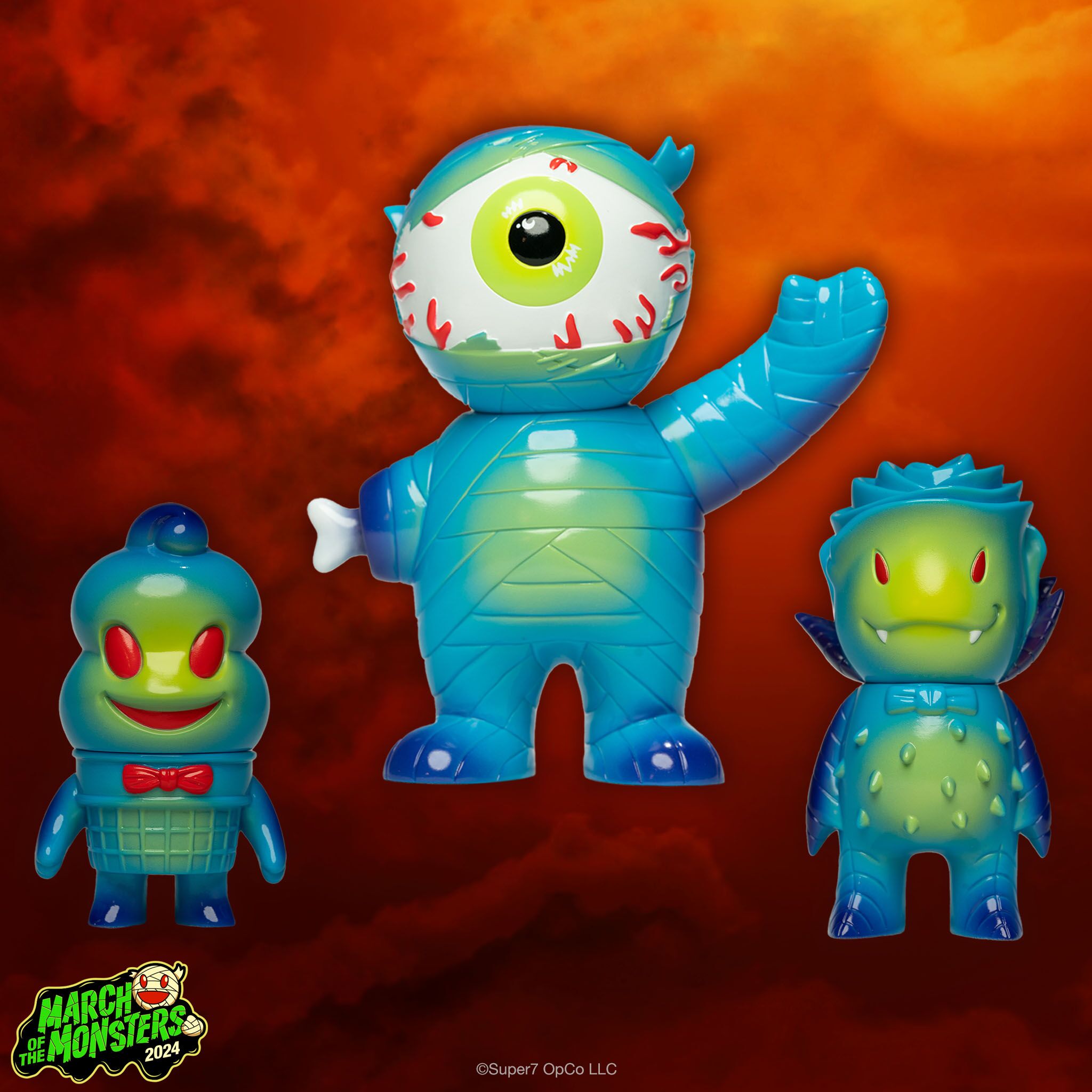 Super7 Japanese Vinyl - Mascots - Keep Watch Mummy Boy (Skulletor)