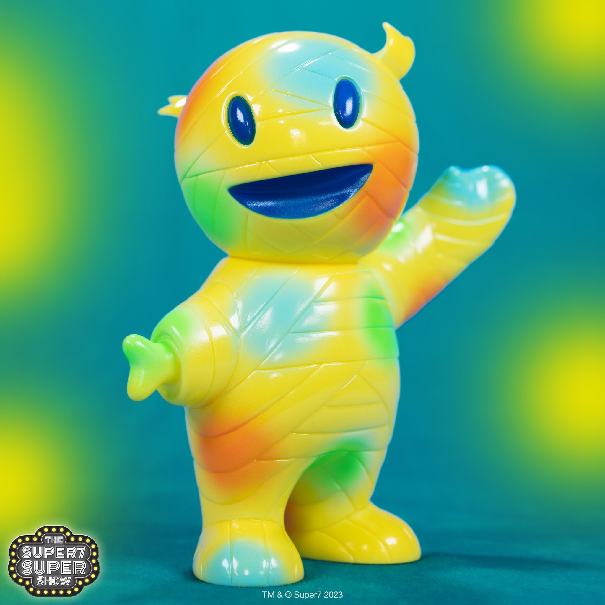 Super7 Japanese Vinyl - Mascots - Mummy Boy (Yellow Spots)