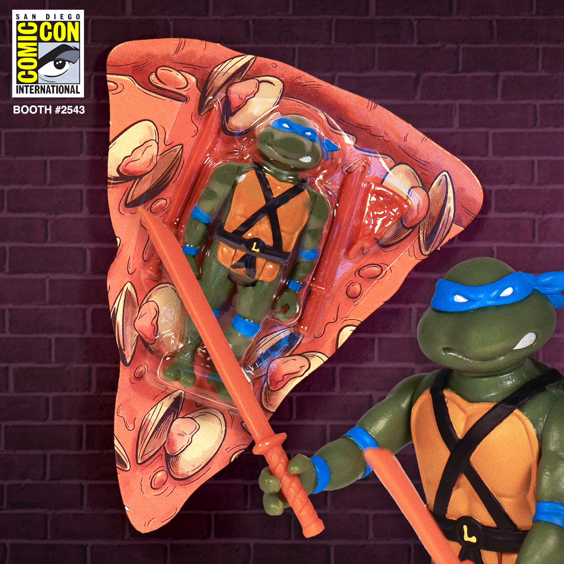 Teenage Mutant Ninja Turtles ReAction - Pizza Box 4-Pack (SDCC 2019)