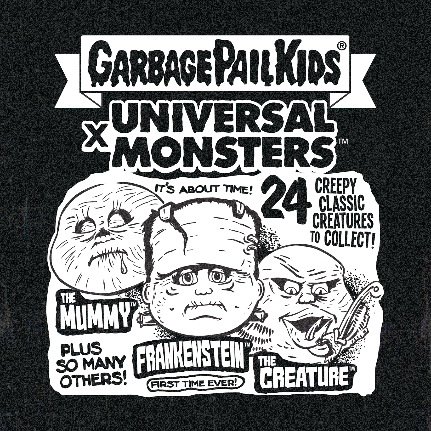 Universal Monsters x GPK Wax Pack #1