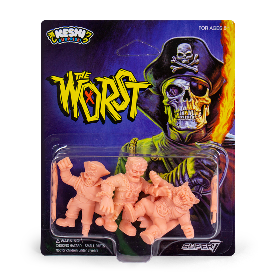 The Worst Keshi Pack A - Red Tiger, Captain Deadstar, Frankenghost