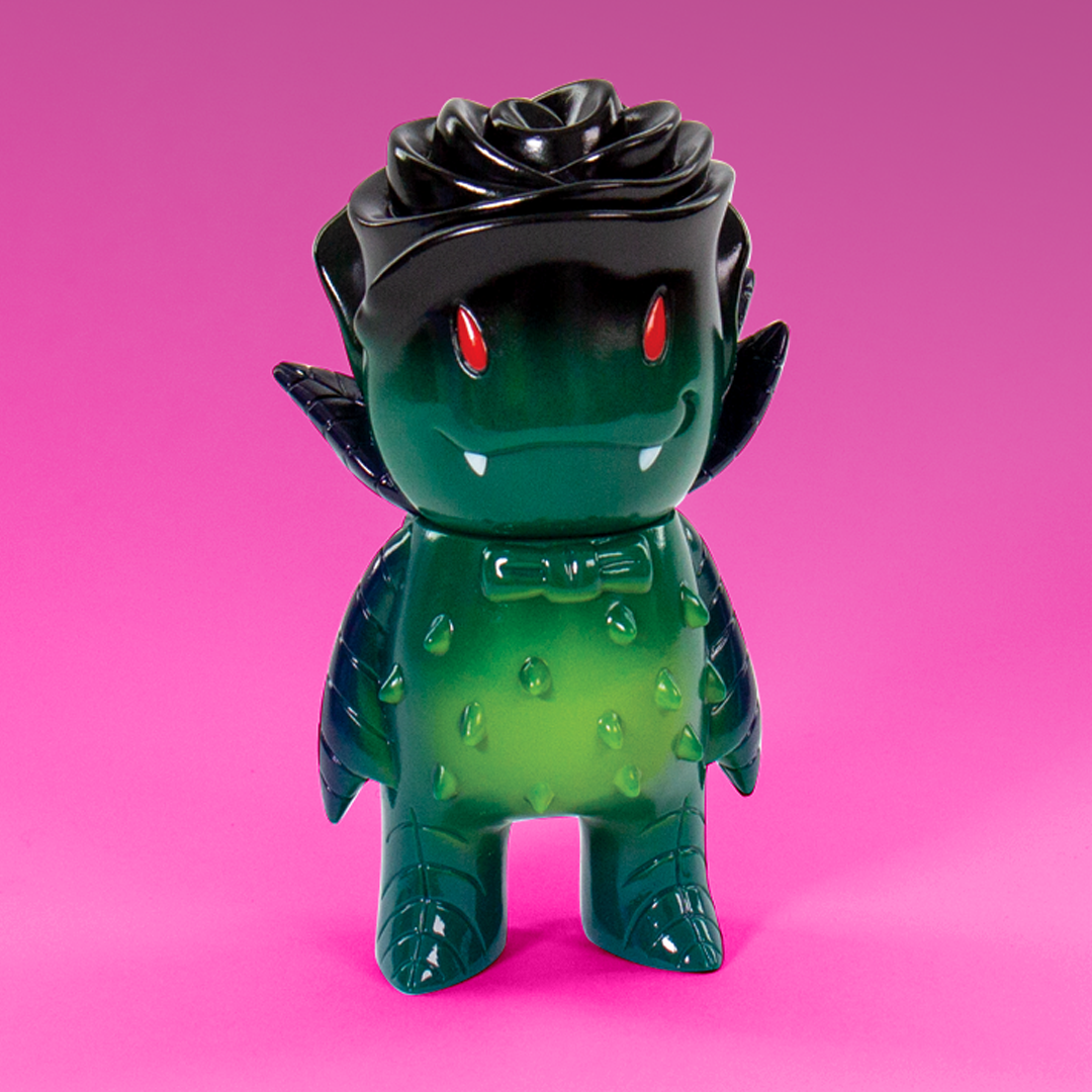 Japanese Vinyl - Rose Vampire (Dark Green)